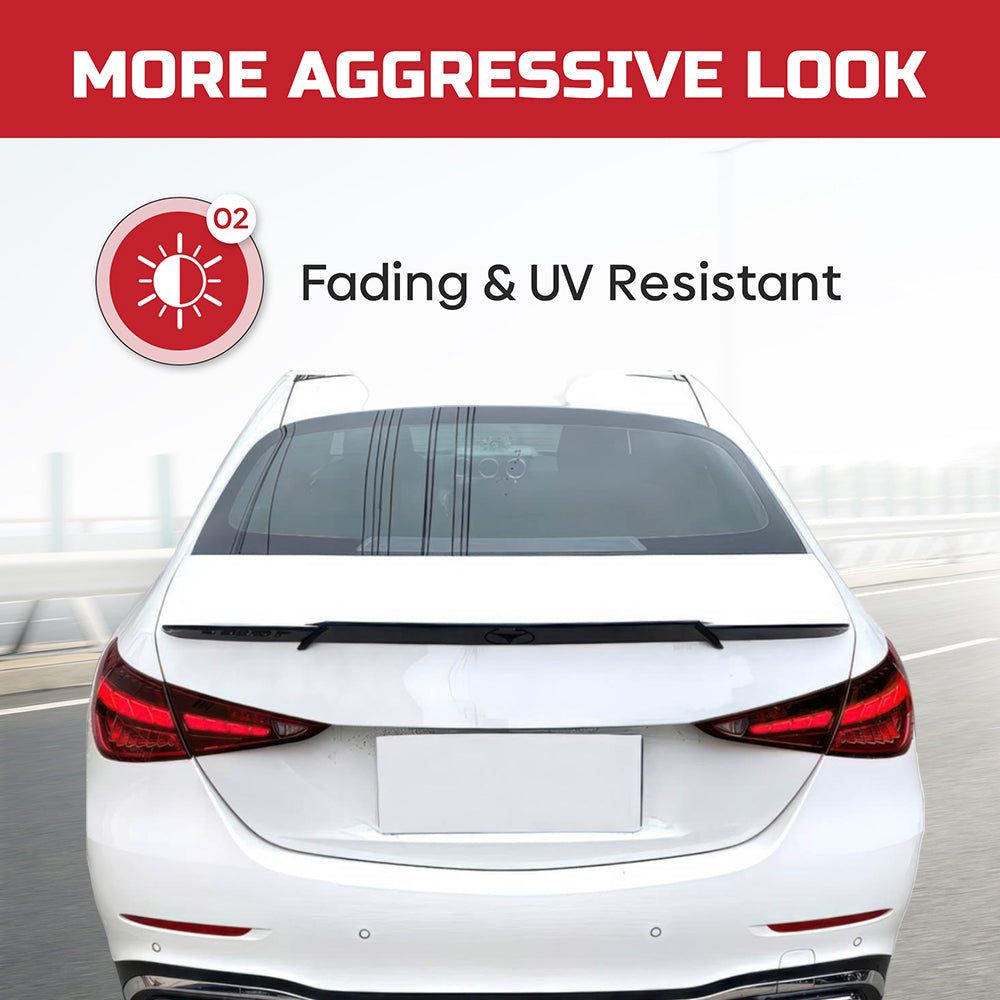 mercedes c class spoiler