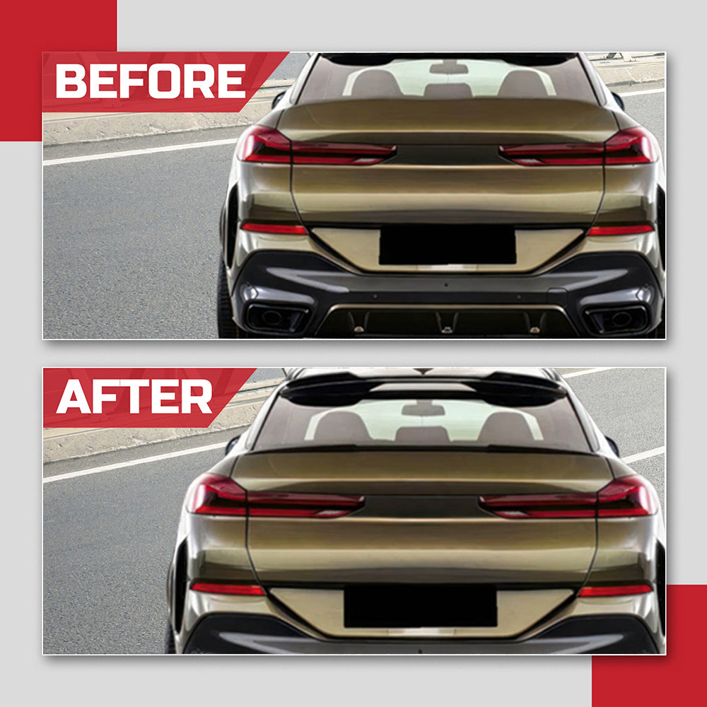 2018 x6 bmw trunk spoiler