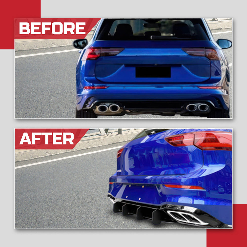 golf r rear diffuser