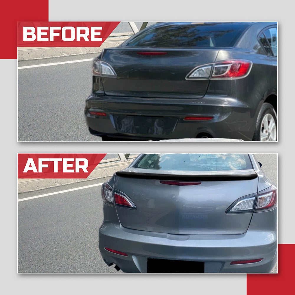 mazda 3 2011 spoiler
