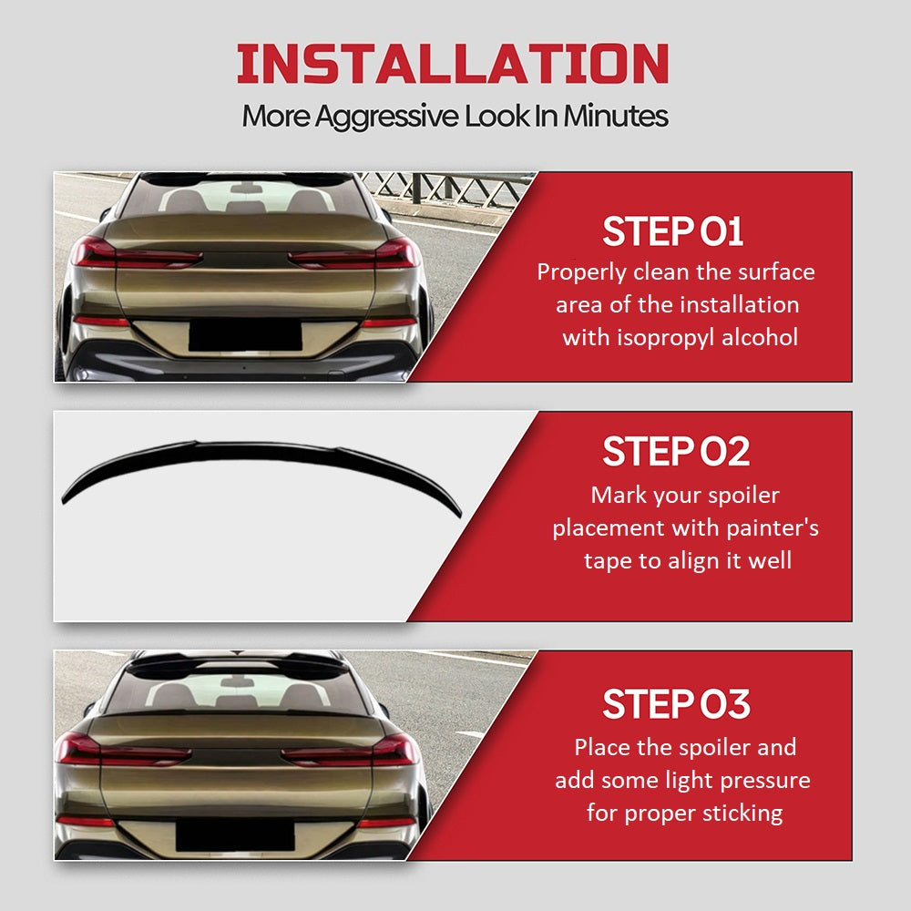 2016 bmw x6 rear spoiler