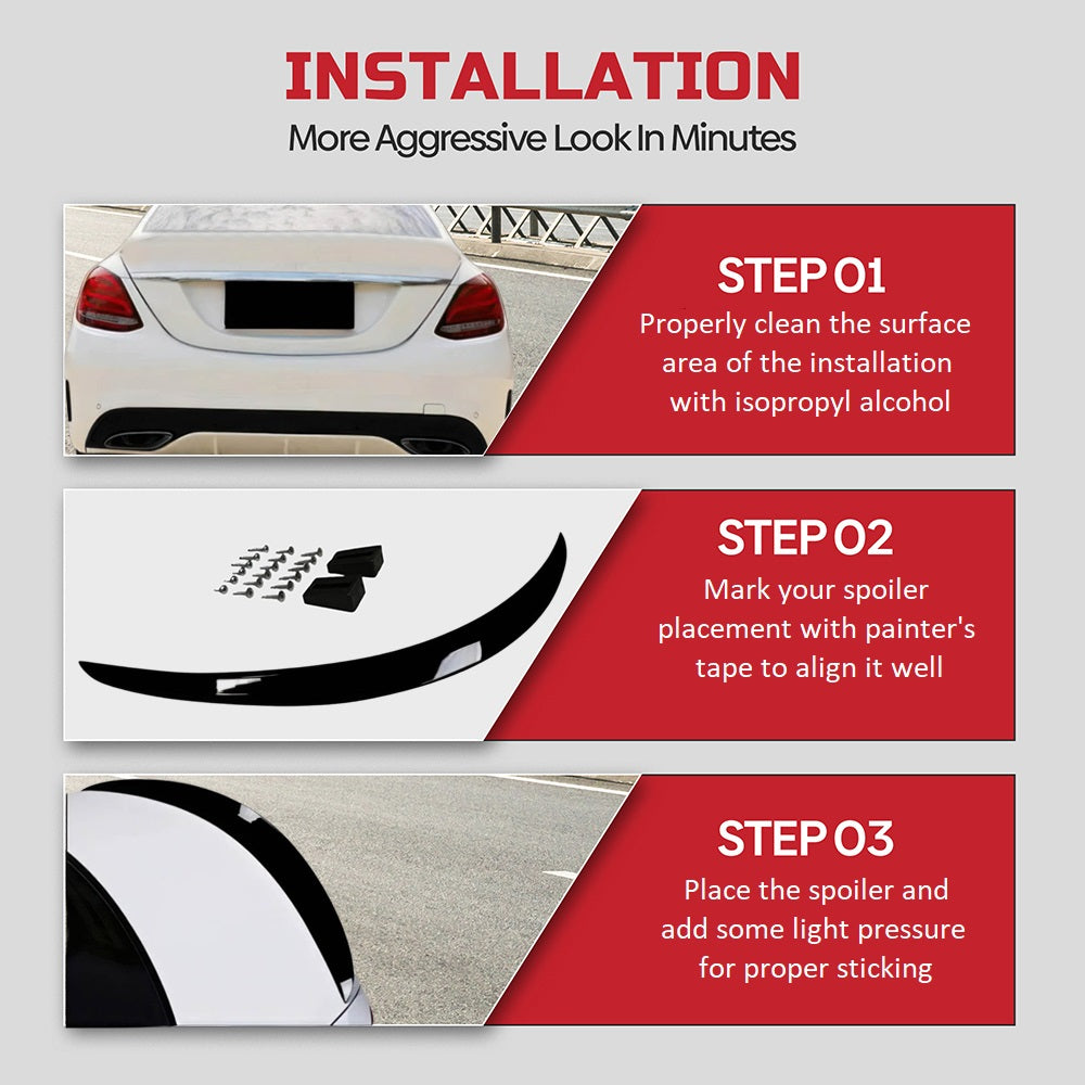 mercedes amg spoiler