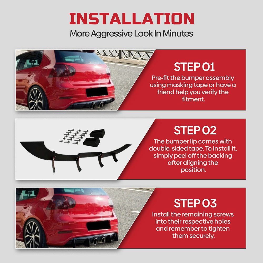 golf mk5 r32 diffuser