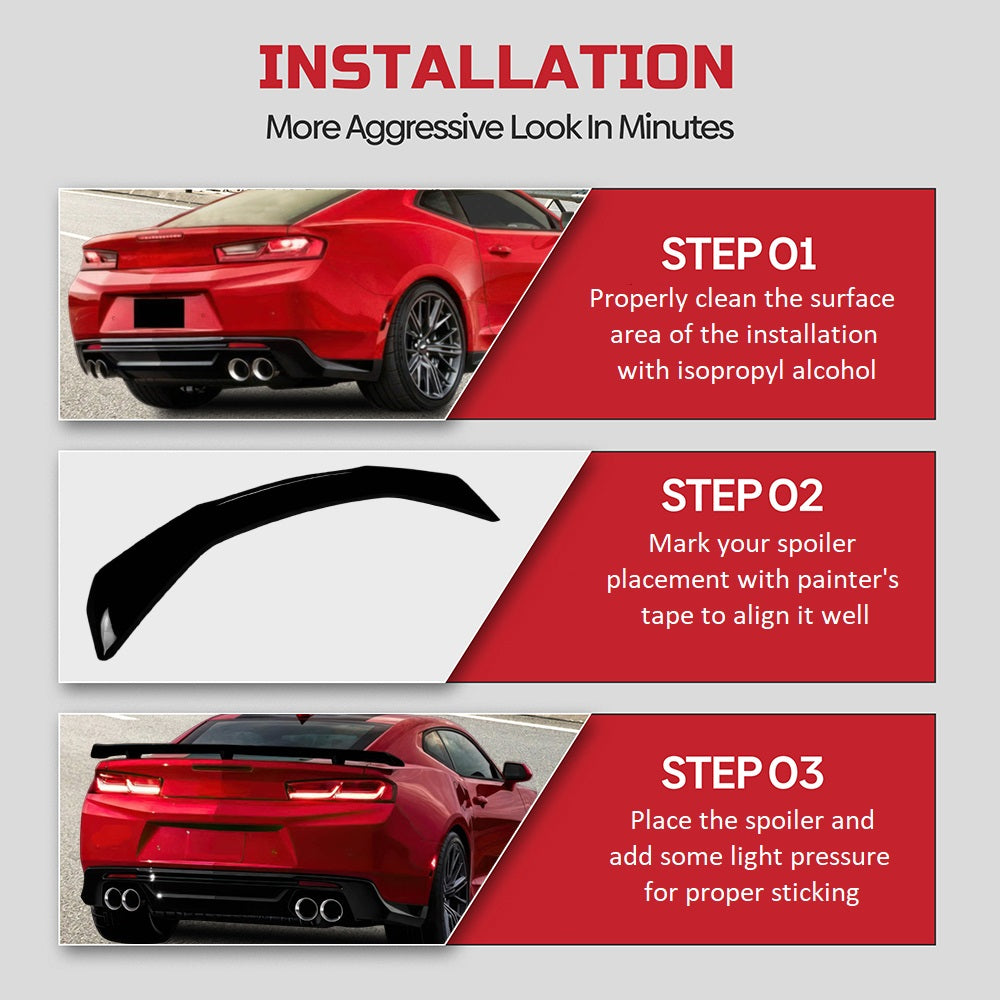 spoiler chevrolet camaro