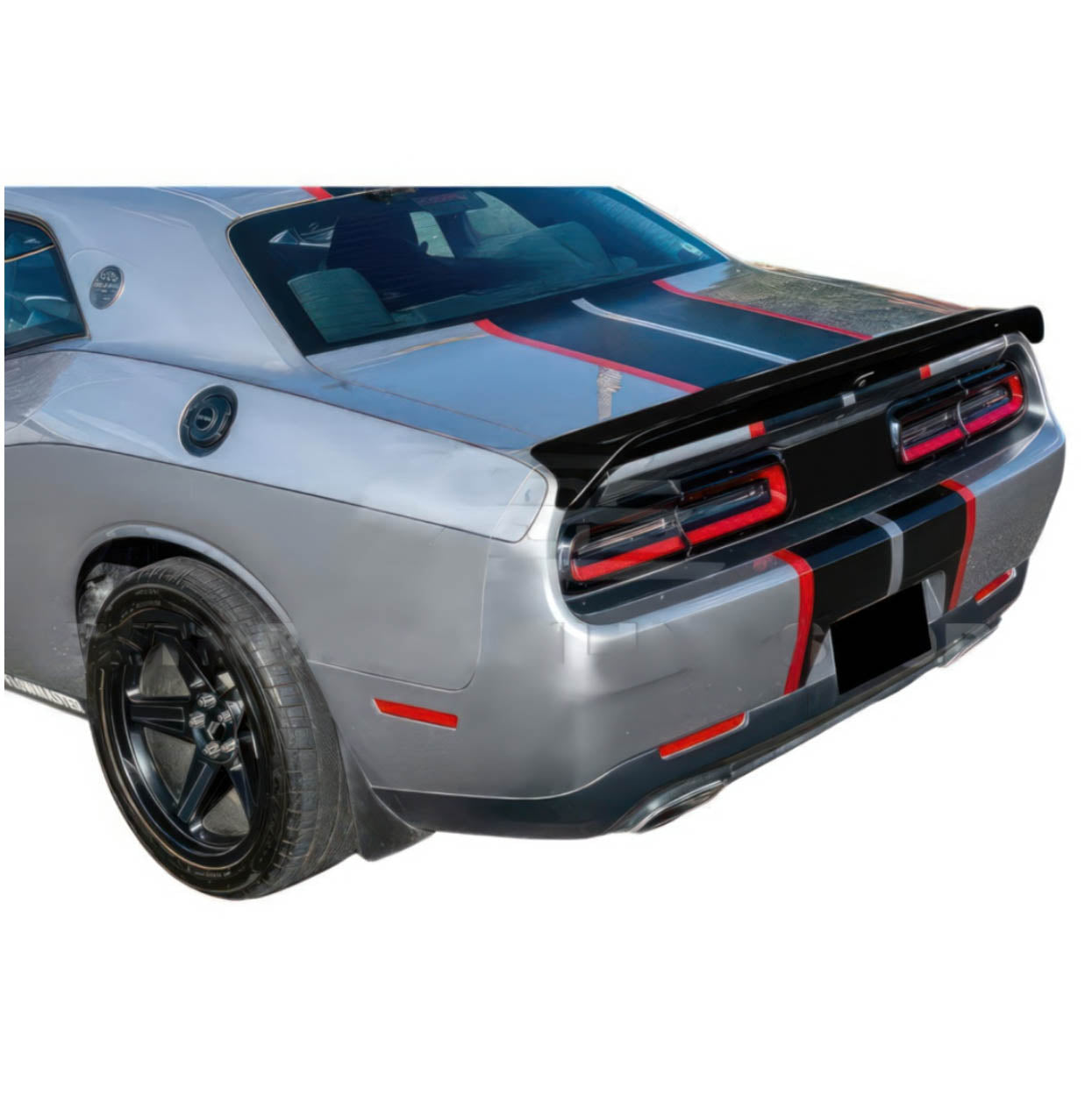 SRT Style Trunk Spoiler - 2008-2024 Dodge Challenger 3rd Gen SXT, RT, GT, Scat Pack