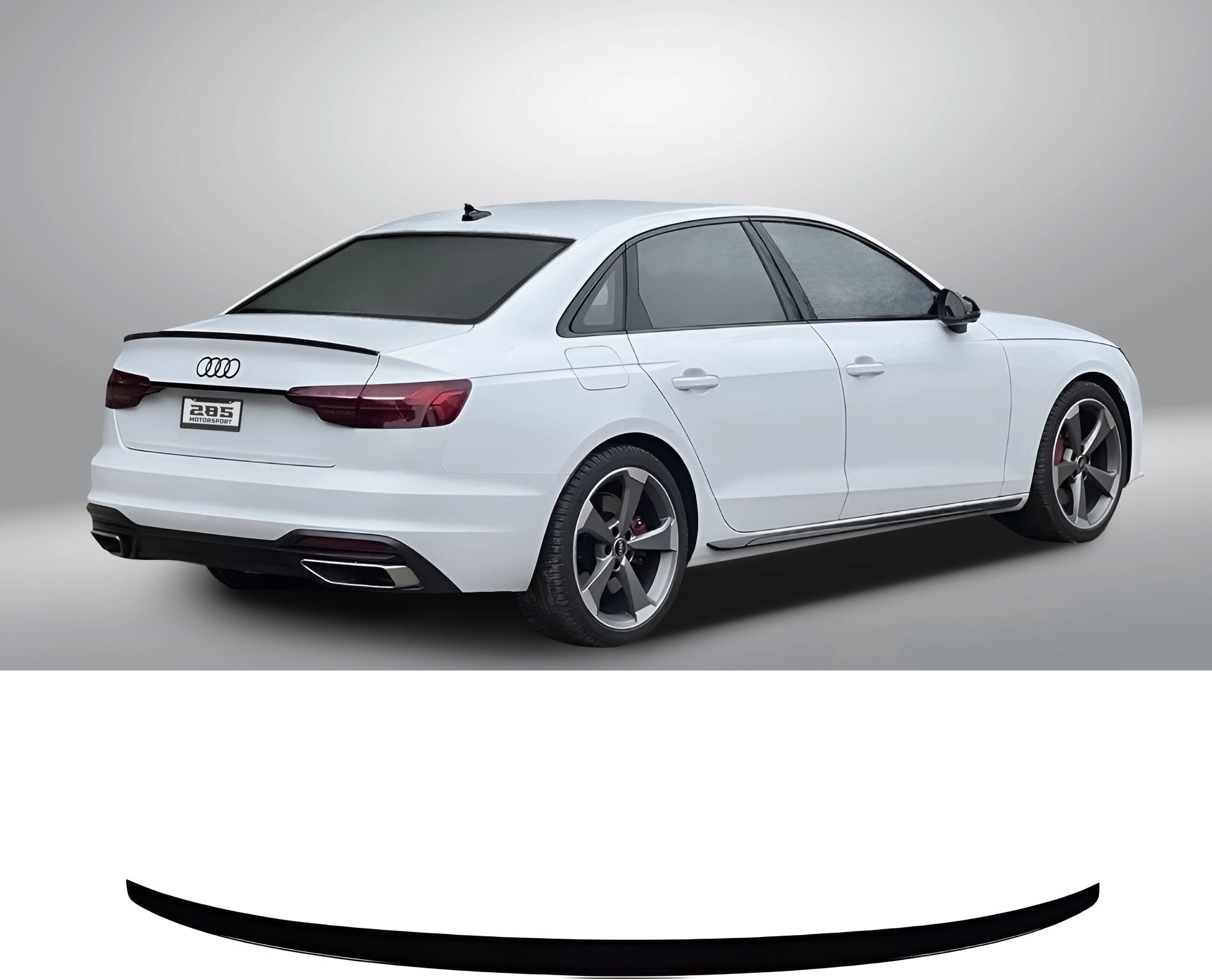 OEM Style Trunk Spoiler - 2017-2025 Audi A4 / A4 S-Line / S4 B9 Sedan