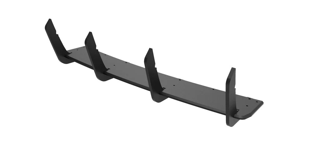 S3 Style Shark Fin Rear Diffuser - 2021-2025 Audi A3 / A3 S-line / S3 8Y Sedan