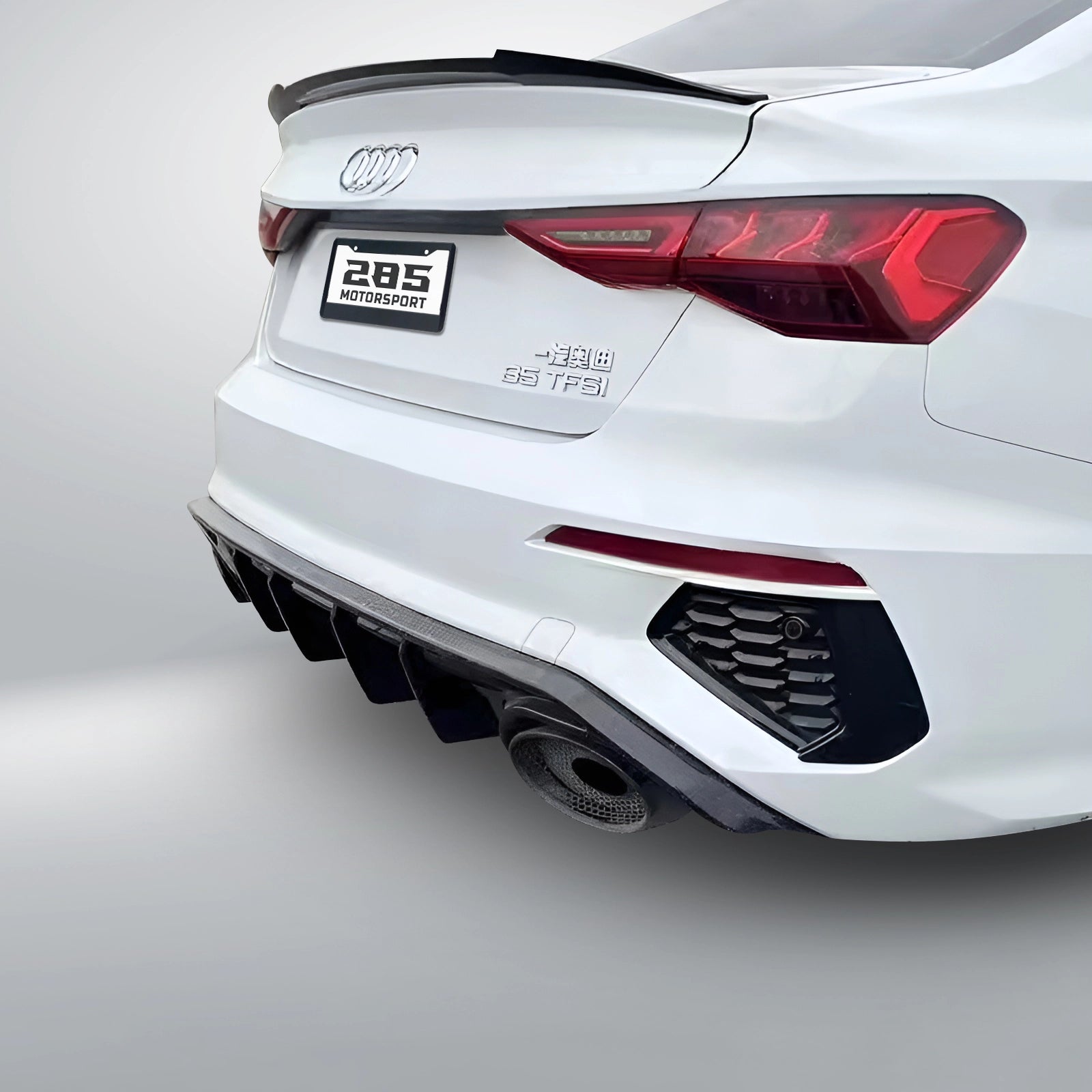 Rear Diffuser - 2021-2025 Audi A3 / A3 S-line / S3 8Y Sedan