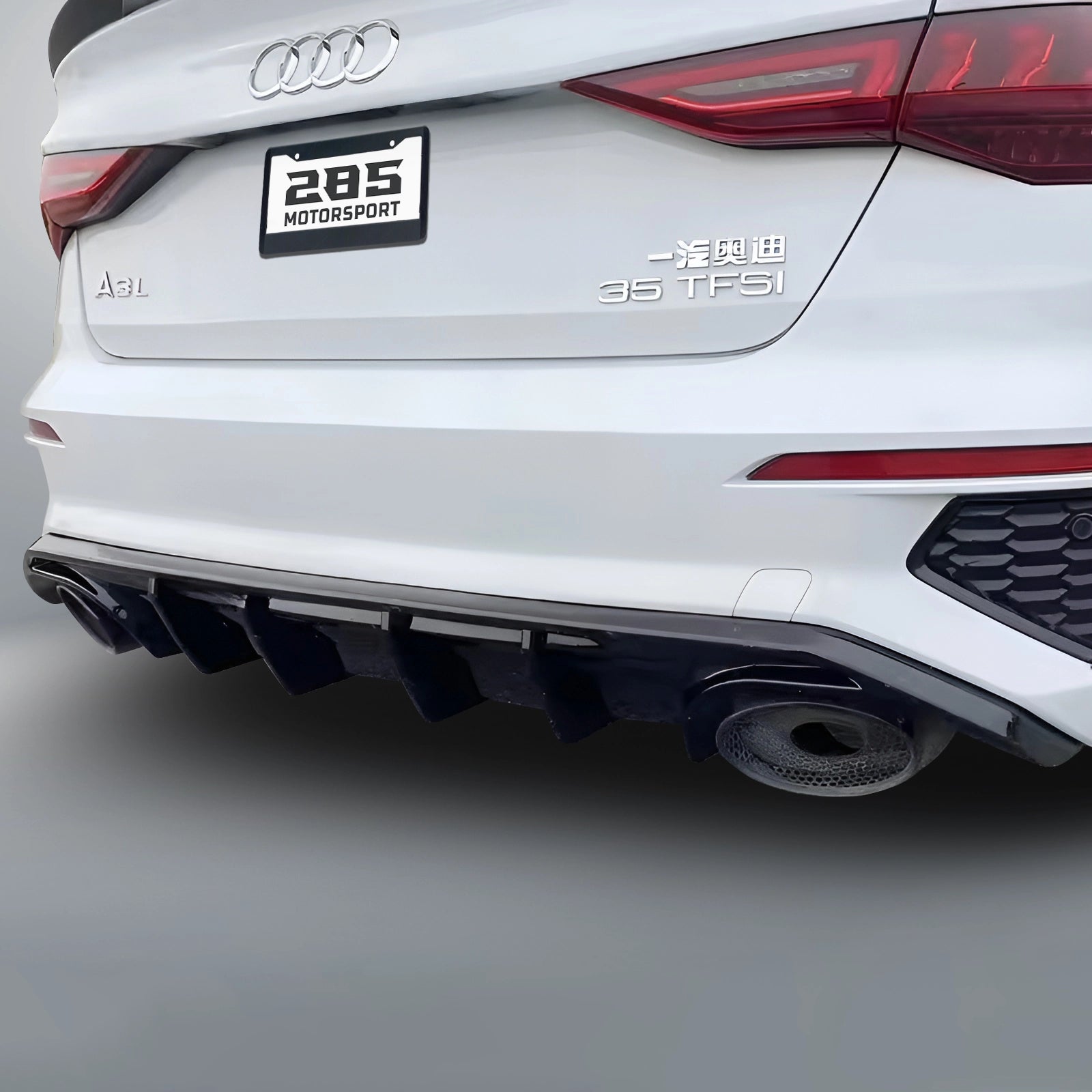Rear Diffuser - 2021-2025 Audi A3 / A3 S-line / S3 8Y Sedan