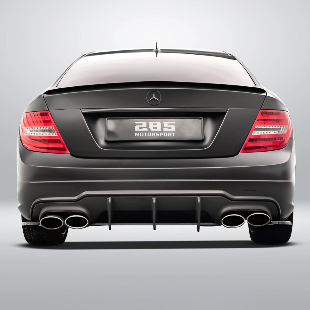 AMG Style Trunk Spoiler - 2007-2014 Mercedes Benz C-Class W204 Coupe / Sedan