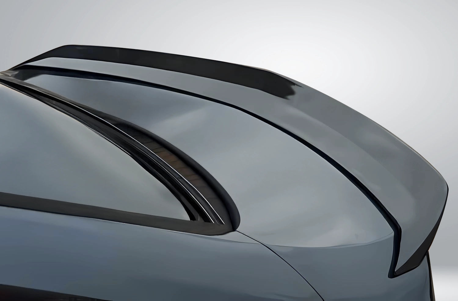 V Style Trunk Spoiler - 2020-2025 Cadillac CT5 1st Gen Sedan