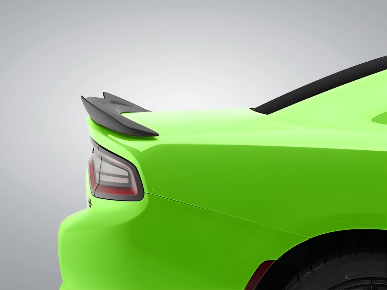 Hellcat Style Trunk Spoiler - 2011-2021 Dodge Charger 7th Gen SXT, RT, SE, Scat Pack, GT