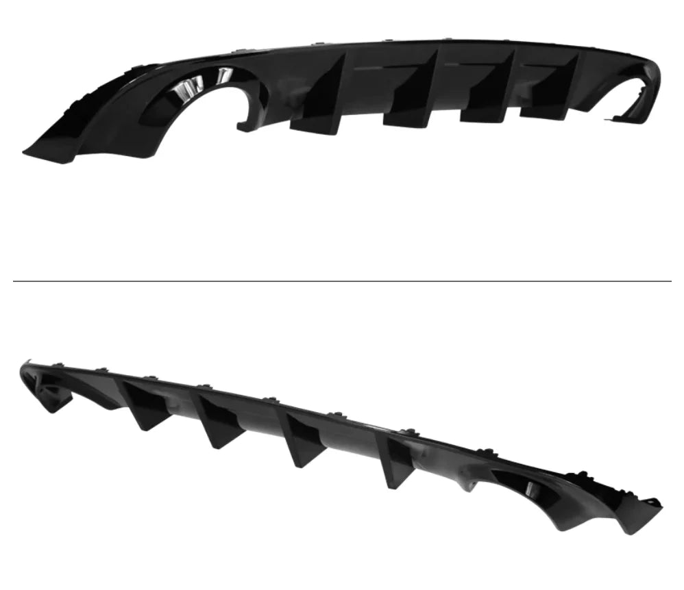 SRT Style Rear Diffuser - 2015-2021 Dodge Charger 7th Gen SXT, RT, SE, Scat Pack, GT