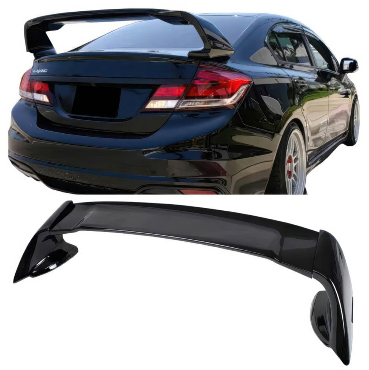 2014 honda civic spoiler