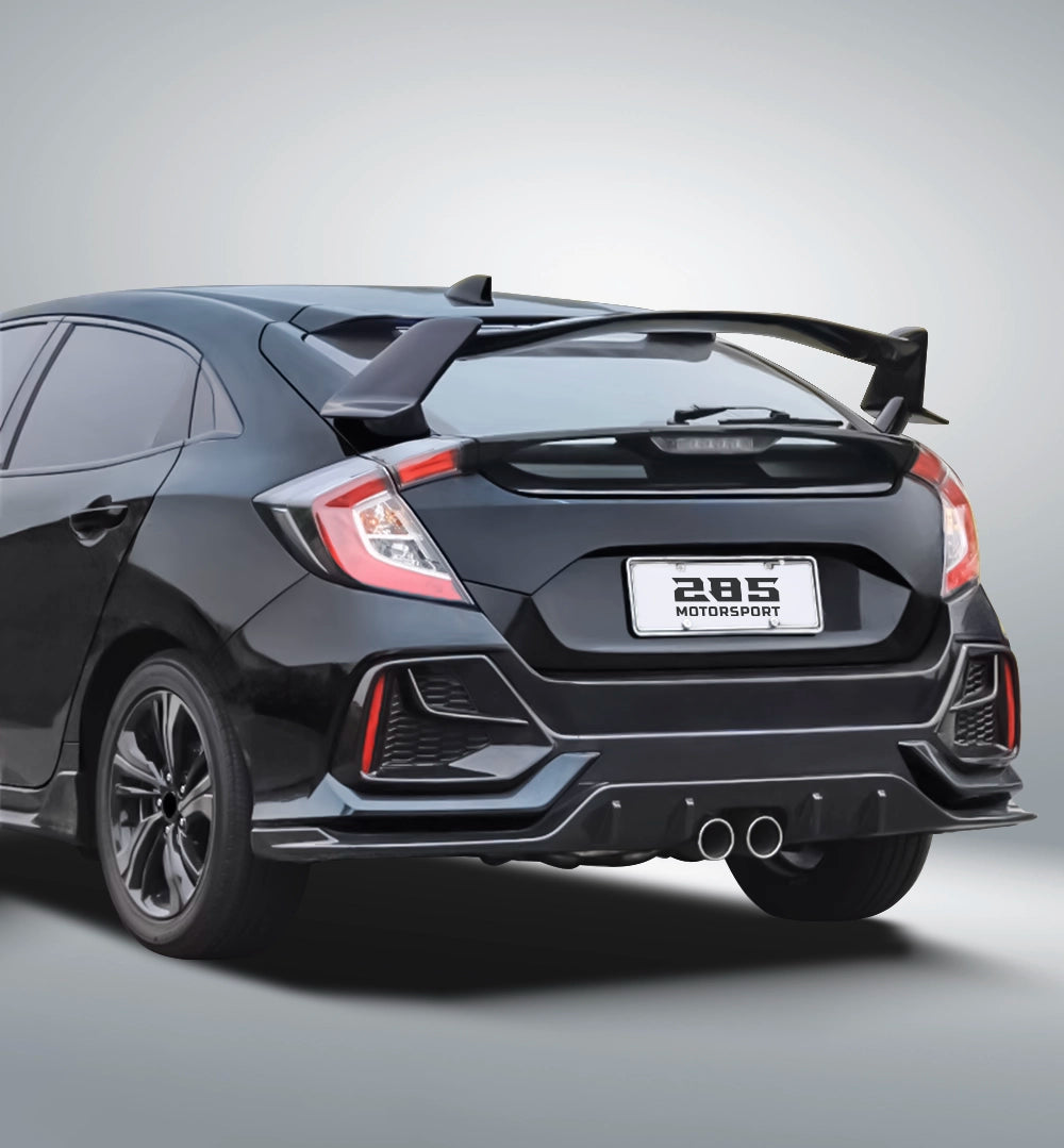 Type R Style Rear Wing - 2016-2021 Honda Civic 10th Gen Hatchback