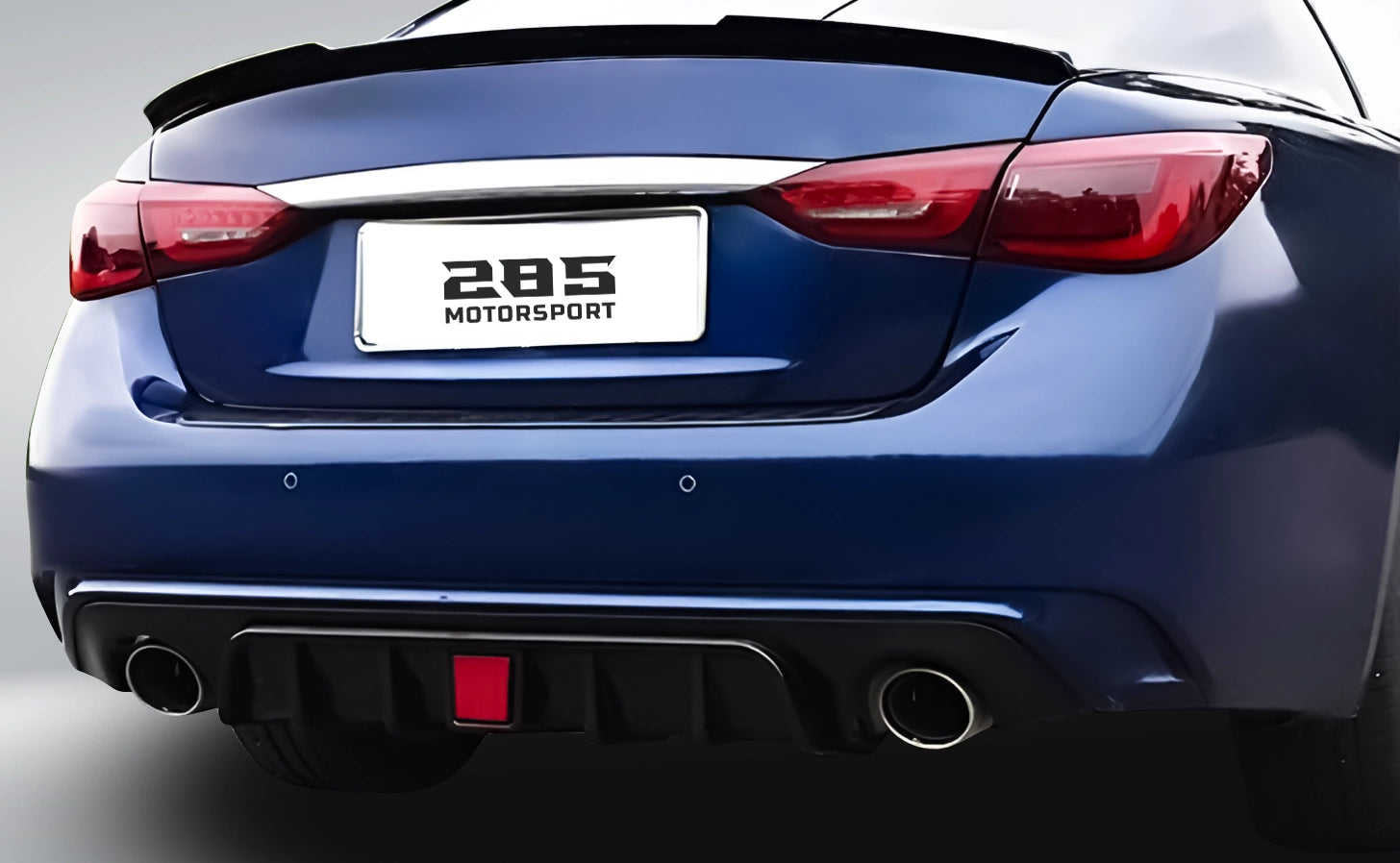 Rear Diffuser - 2018-2024 Infiniti Q50 V37