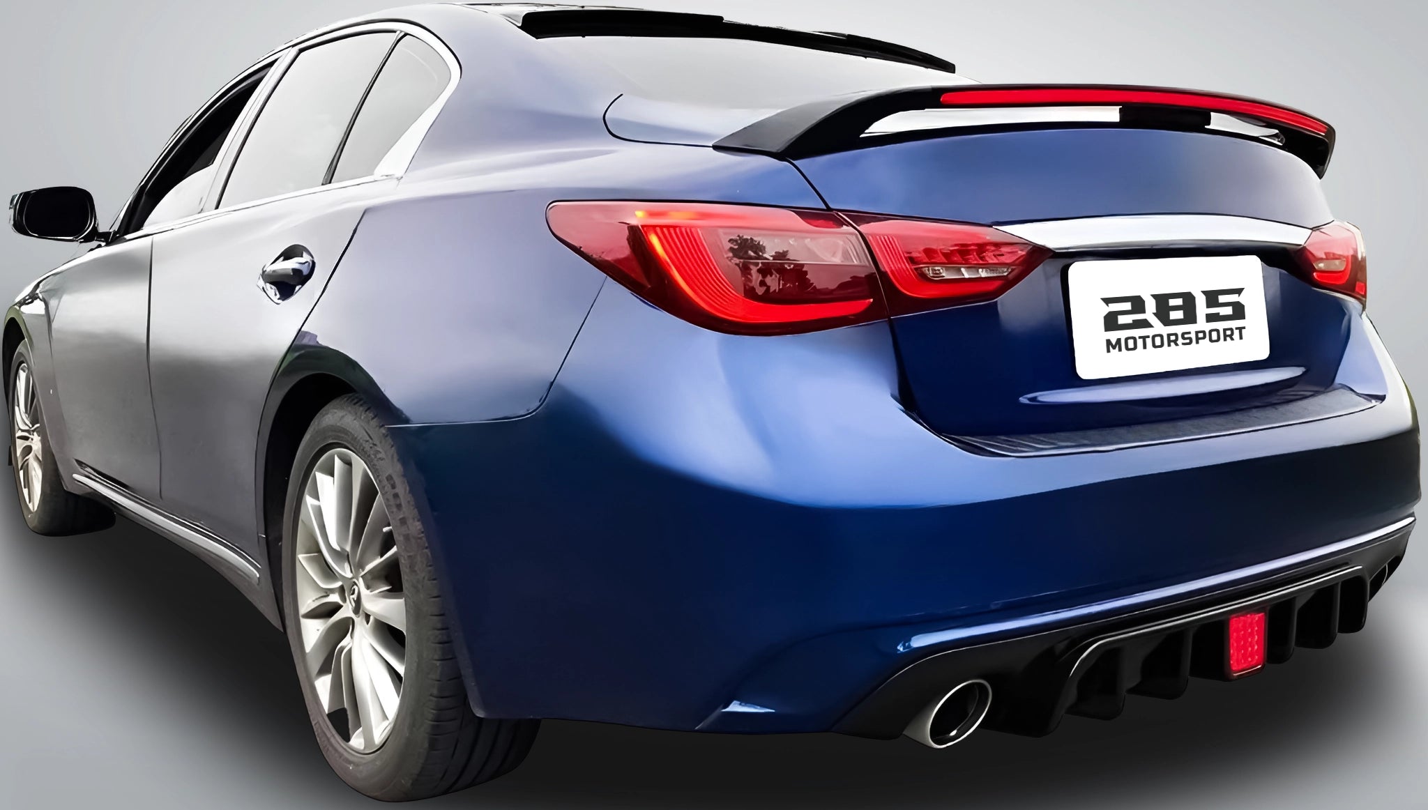 Rear Diffuser - 2018-2024 Infiniti Q50 V37