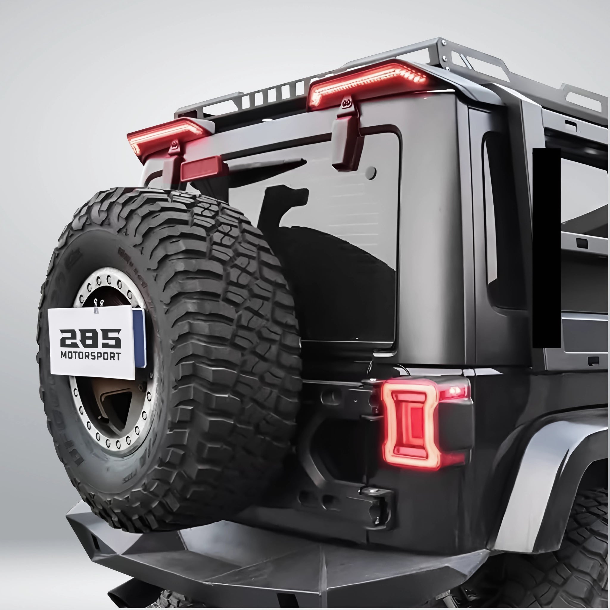 LED Light Roof Spoiler – Jeep Wrangler JL 2018–2024