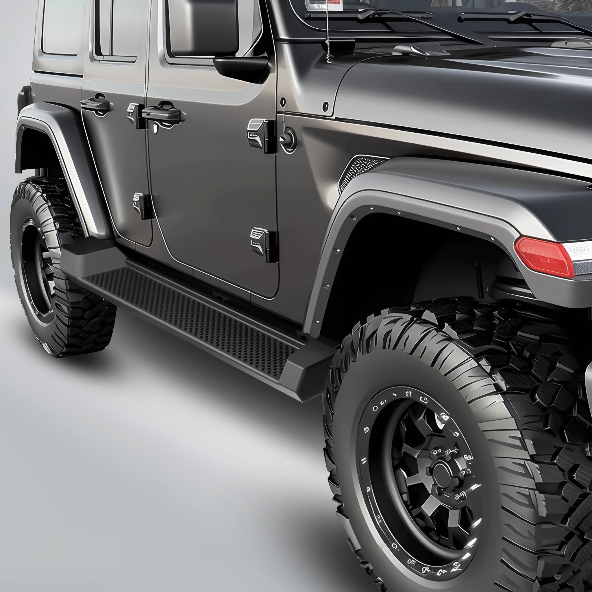 Side Steps - 2018-2024 Jeep Wrangler Unlimited - Running boards