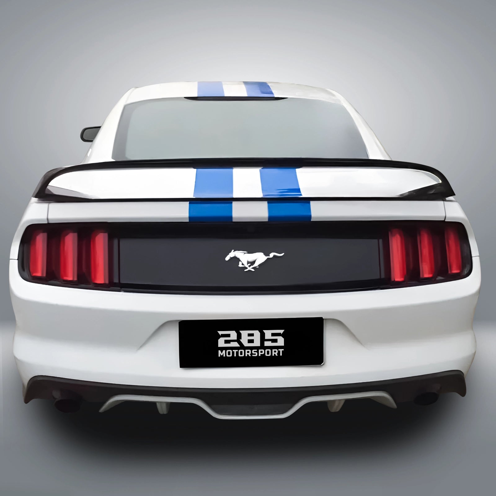 GT350 Style Rear Wing - 2015-2023 Mustang 6th Gen 2.3L Ecoboost, 3.7L V6, 5.0L GT
