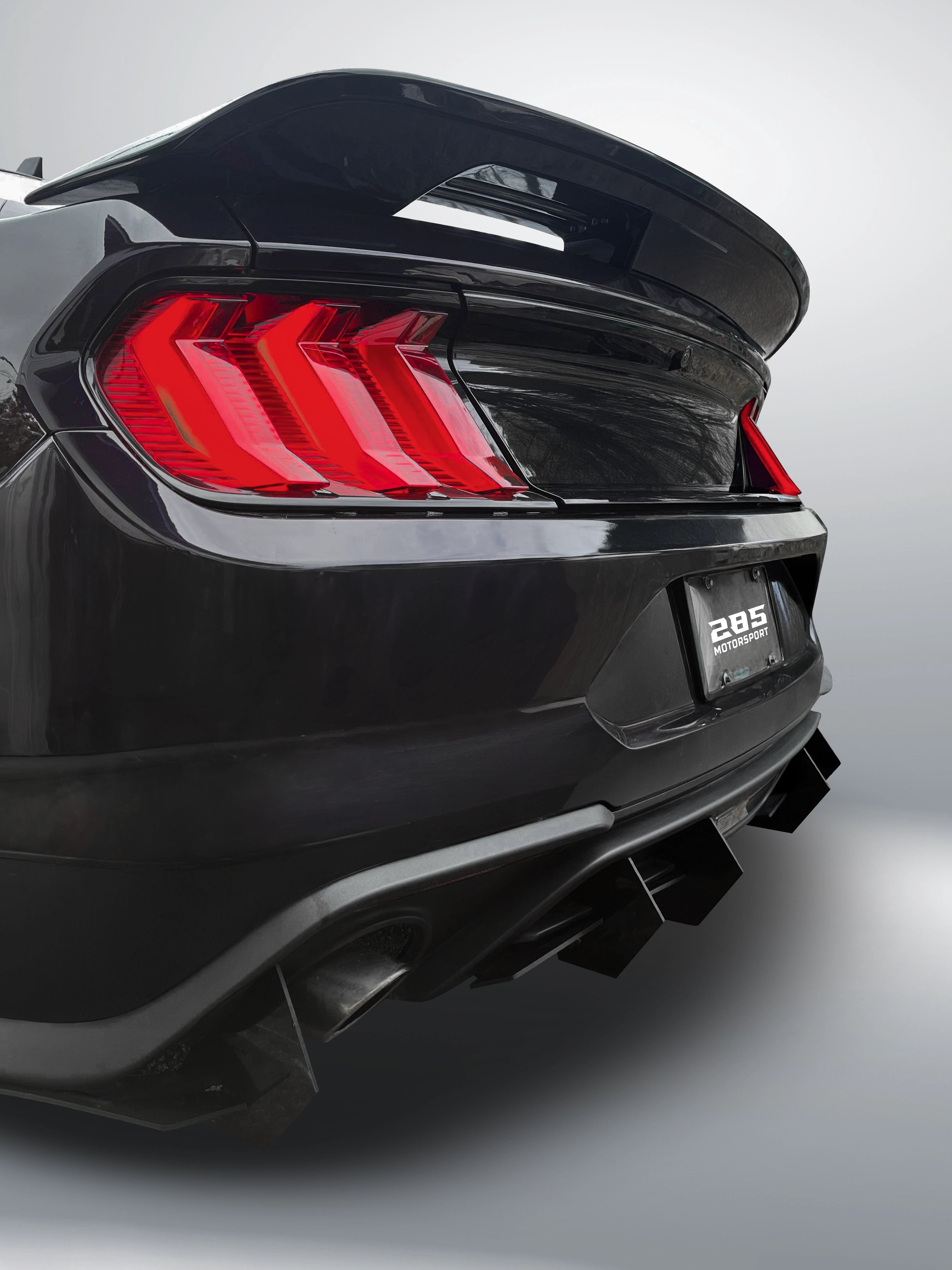 GT500 Style Rear Wing - 2015-2023 Mustang 6th Gen 2.3L Ecoboost, 3.7L V6, 5.0L GT