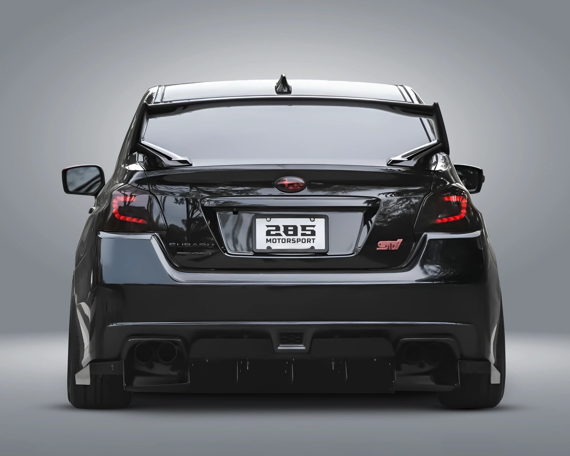 STI Style Rear Wing - 2015-2021 Subaru WRX & WRX STI VA Sedan