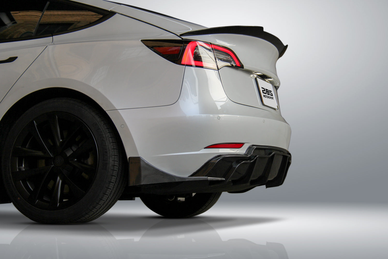 M4 Style Trunk Spoiler - 2017-2025 Tesla Model 3 1st Gen & Facelift