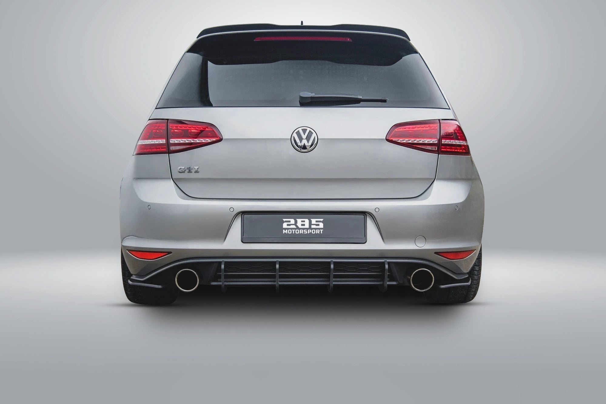 Shark Fin Rear Diffuser - 2015-2017 Golf Mk7 GTI