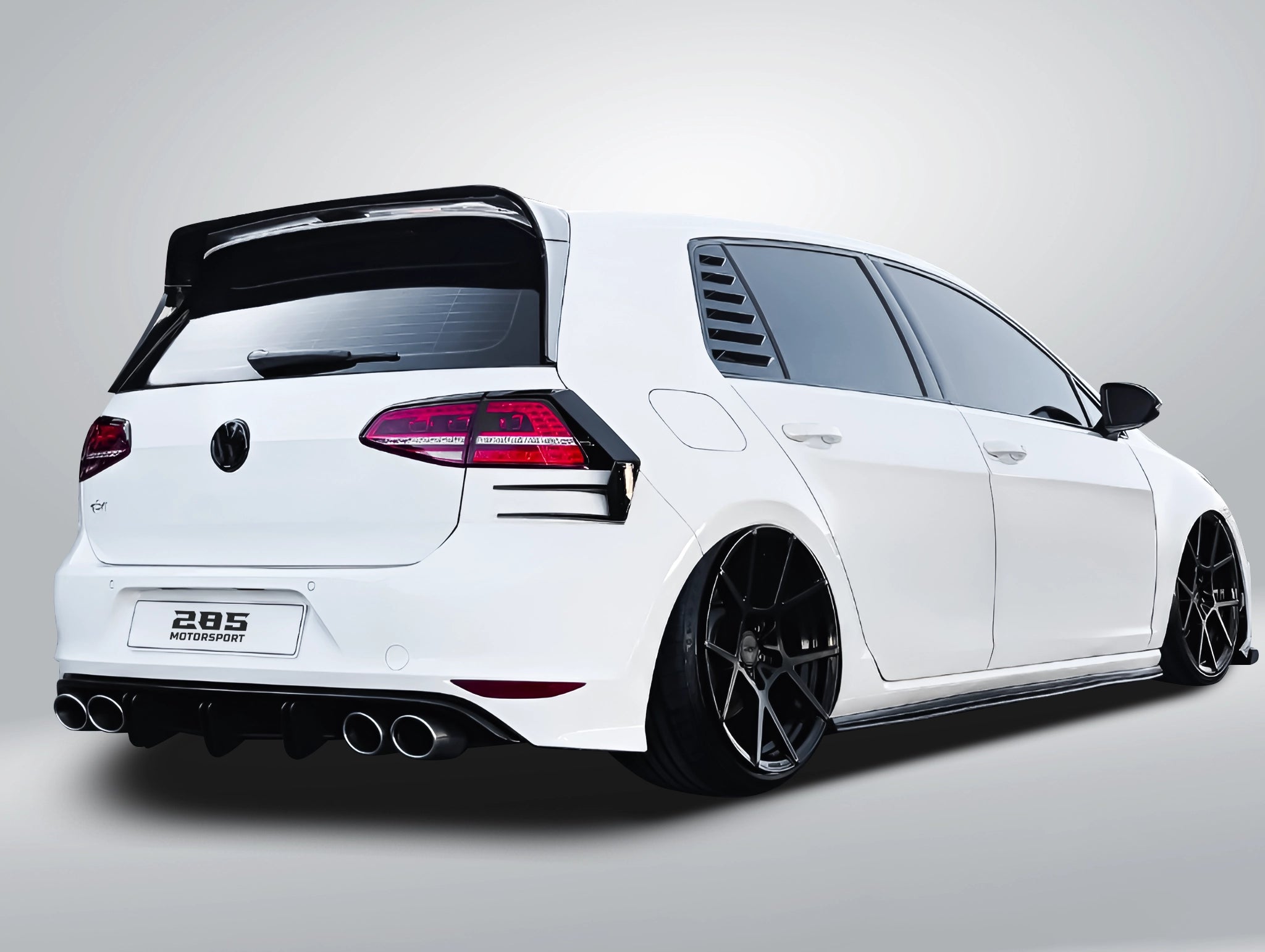 Window Louvers - 2015-2021 Golf Mk7 & Mk7.5 Base model / GTI / R