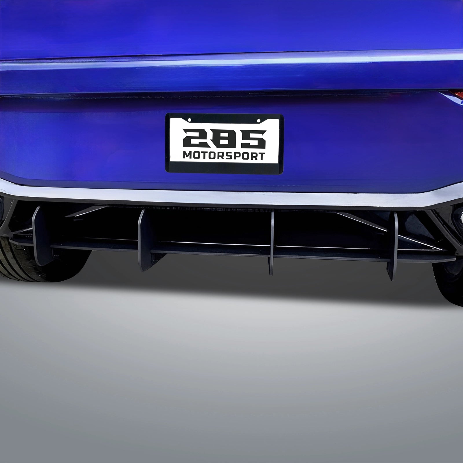 Shark Fin Rear Diffuser - 2022-2025 Golf Mk8 Base model