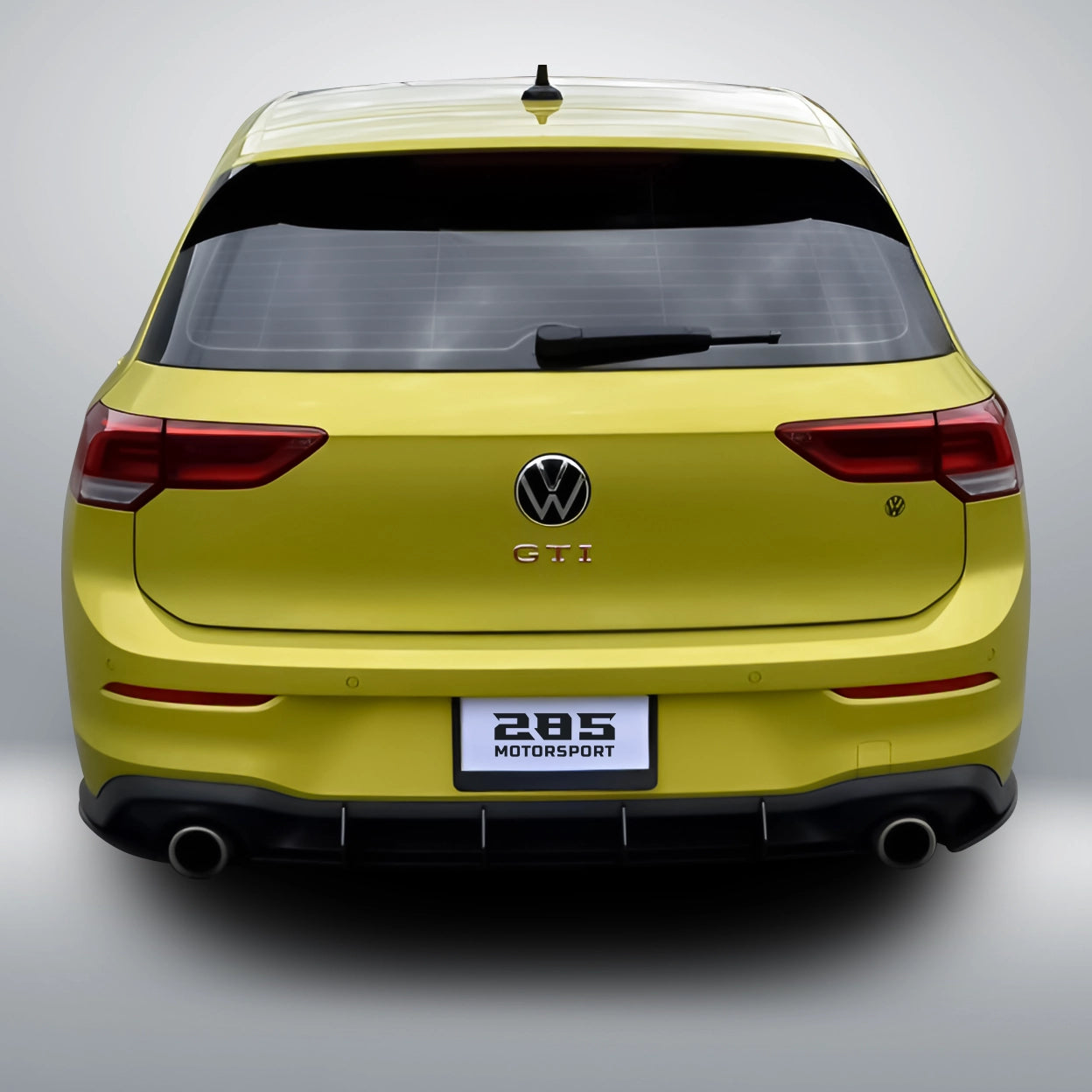 Shark Fin Rear Diffuser - 2022-2025 Golf Mk8 GTI