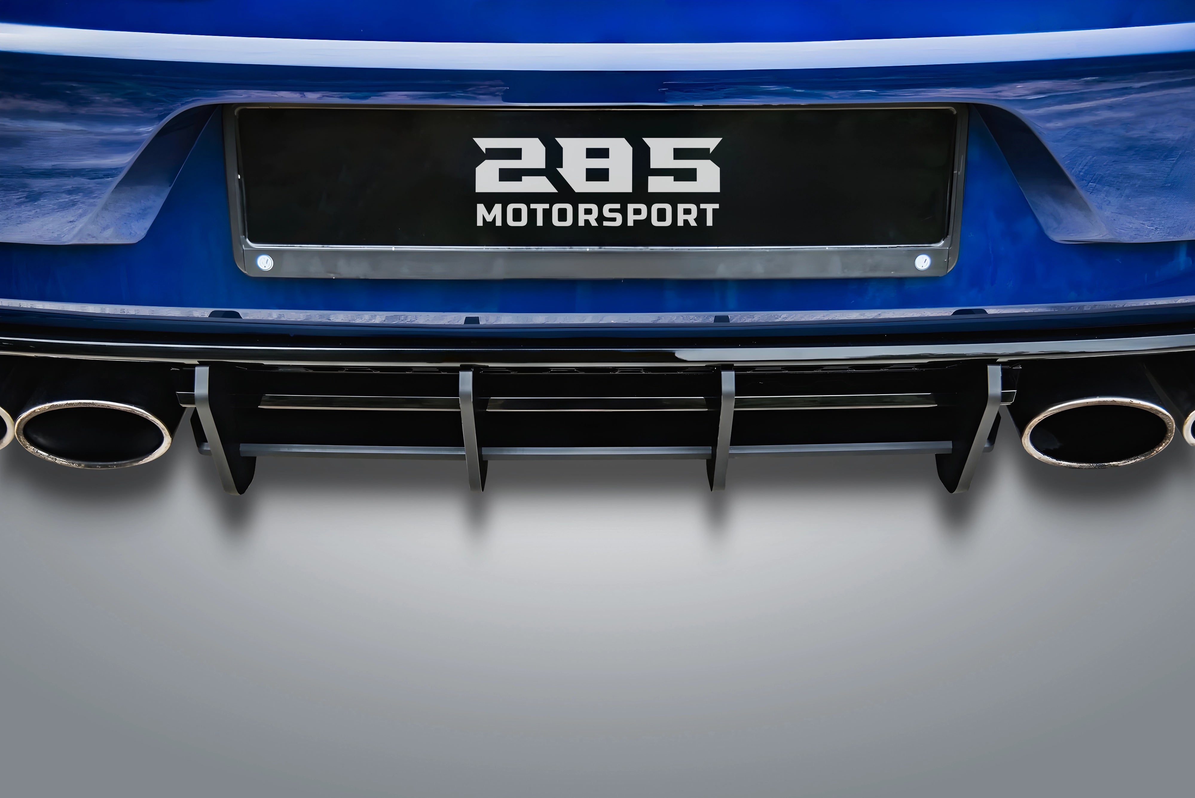 Shark Fin Rear Diffuser - 2018-2021 Golf Mk7.5 GTI