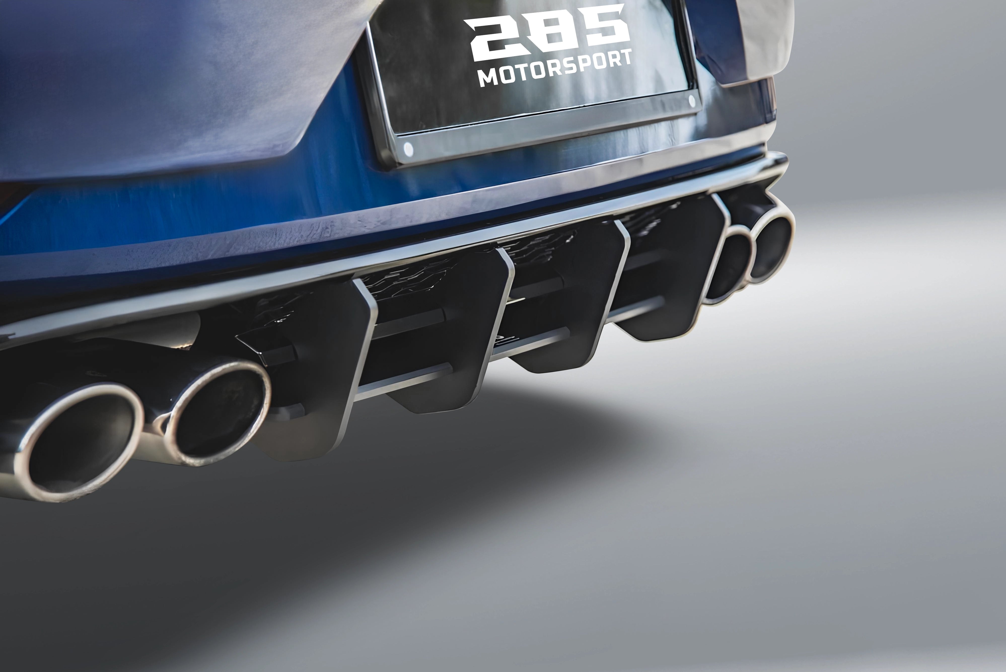 Shark Fin Rear Diffuser - 2018-2021 Golf Mk7.5 GTI