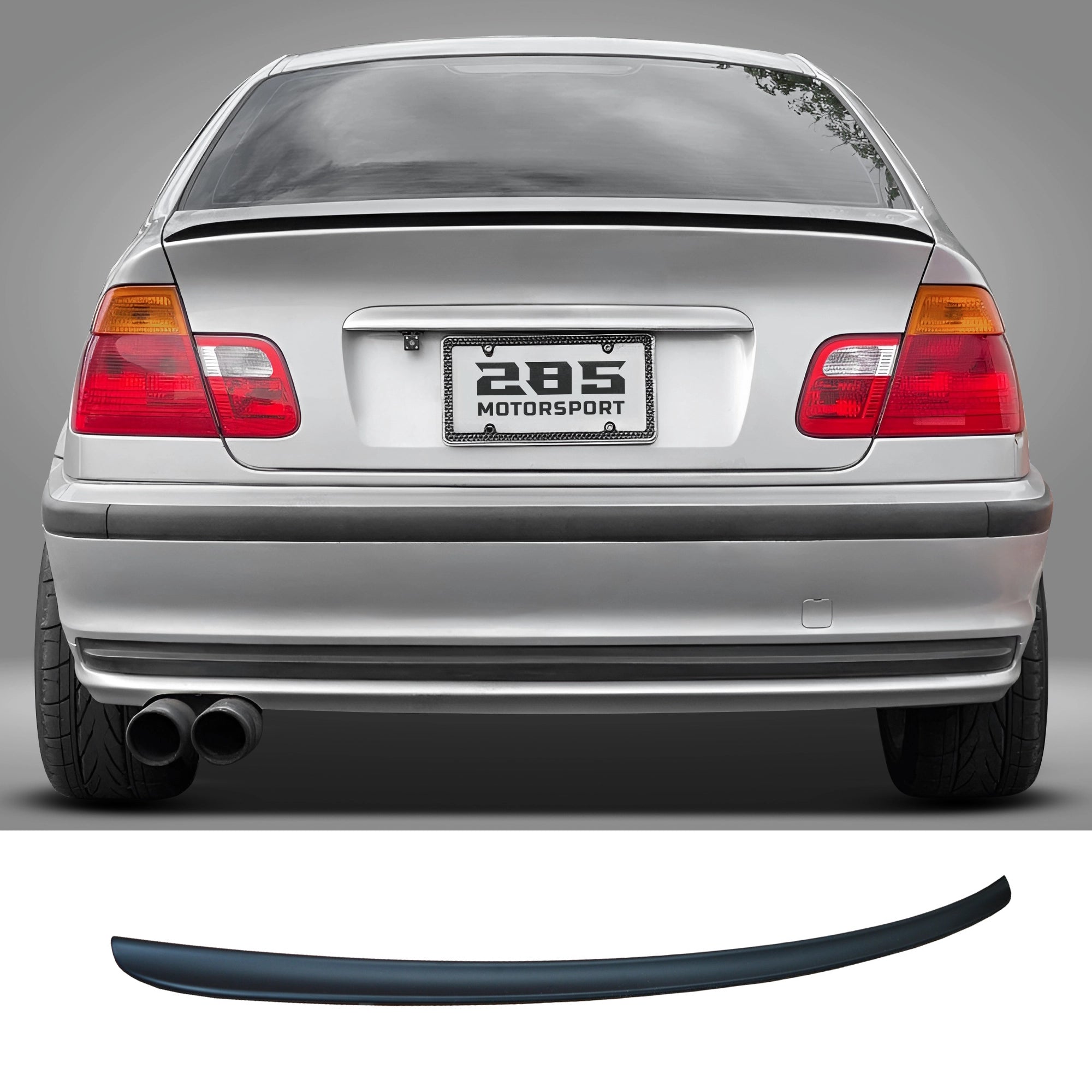 OEM Style Trunk Spoiler - 1998-2005 BMW 3 Series E46 Sedan