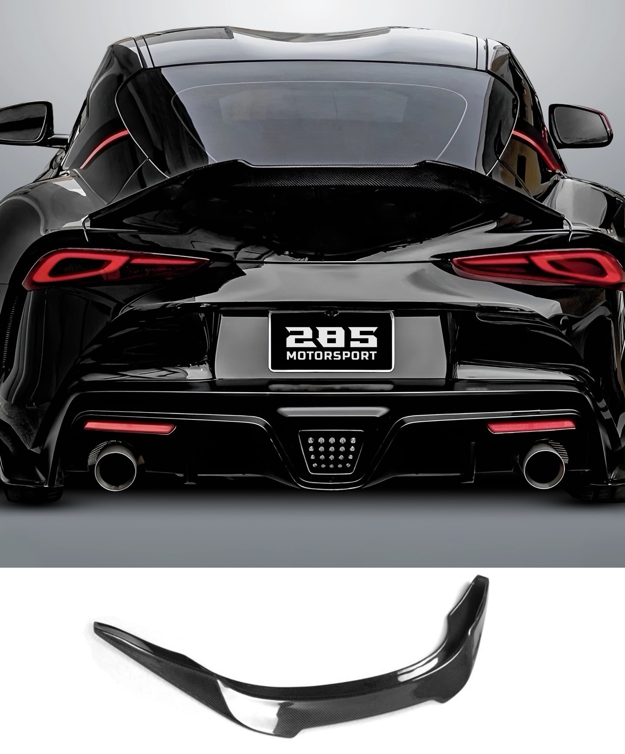 Duckbill Style Trunk Spoiler - 2019-2025 Toyota Supra 5th Gen 2-Door Coupe