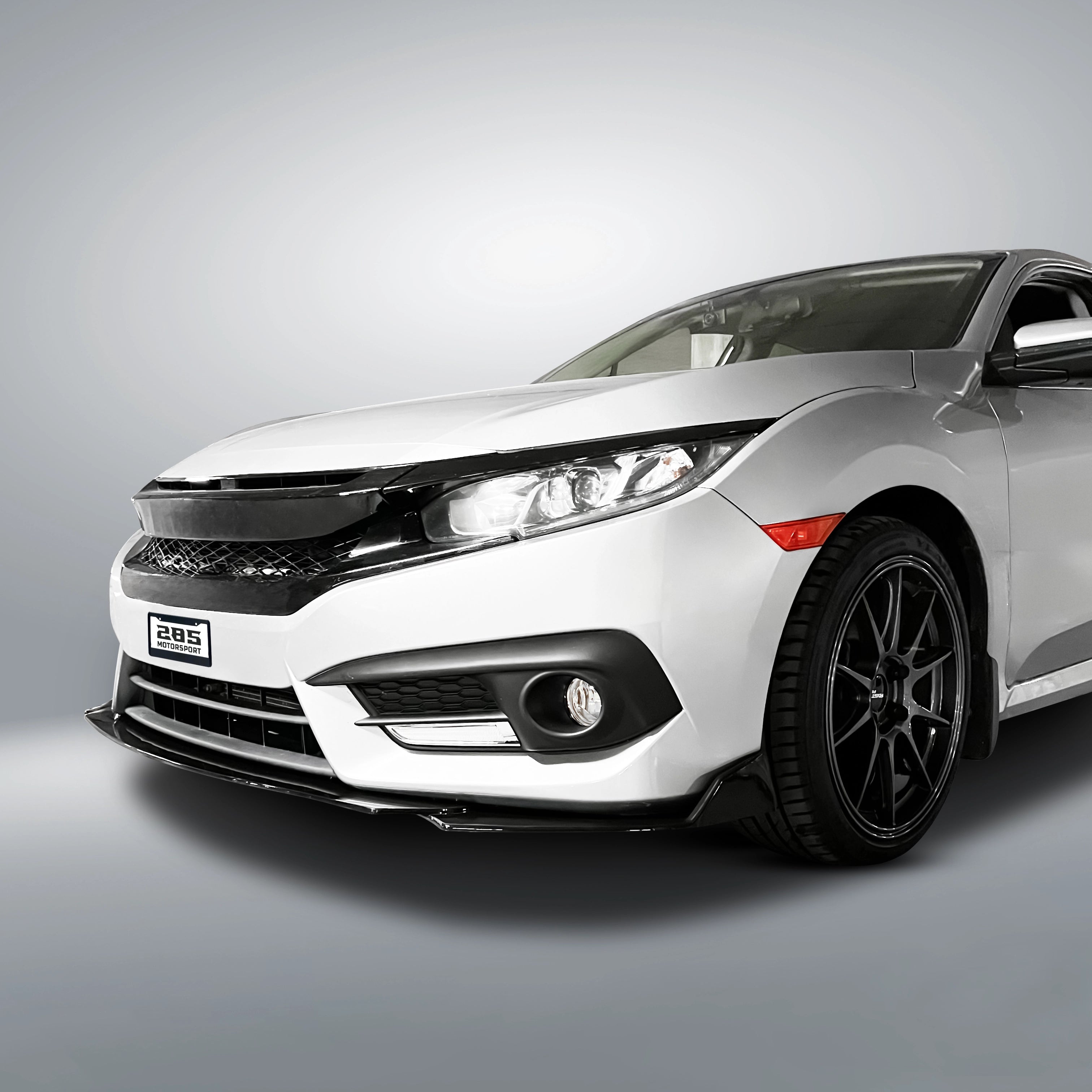 Front Lip Splitter - 2016-2021 Honda Civic 10th Gen Sedan / Coupe / Hatch