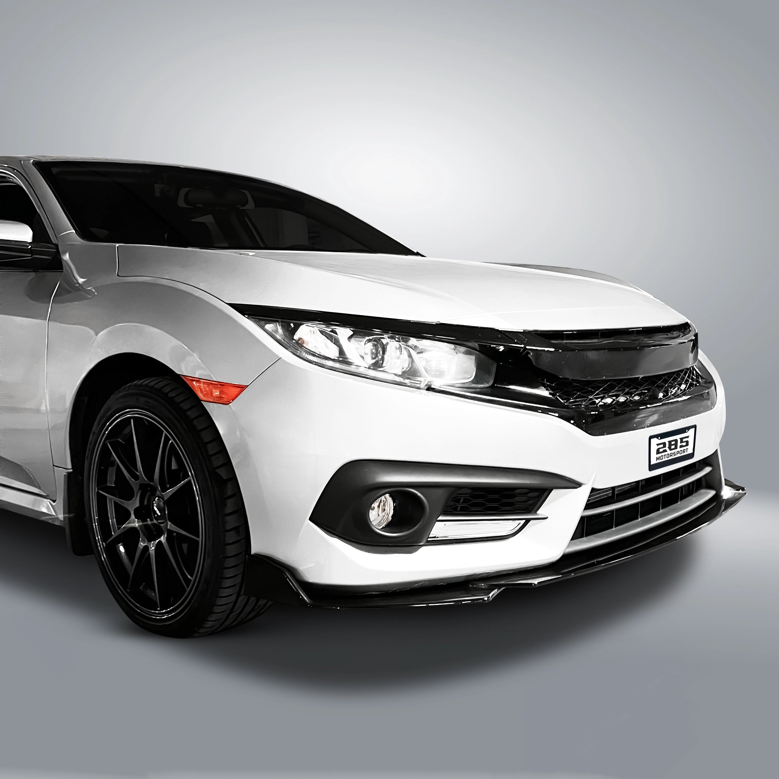 Front Lip Splitter - 2016-2021 Honda Civic 10th Gen Sedan / Coupe / Hatch