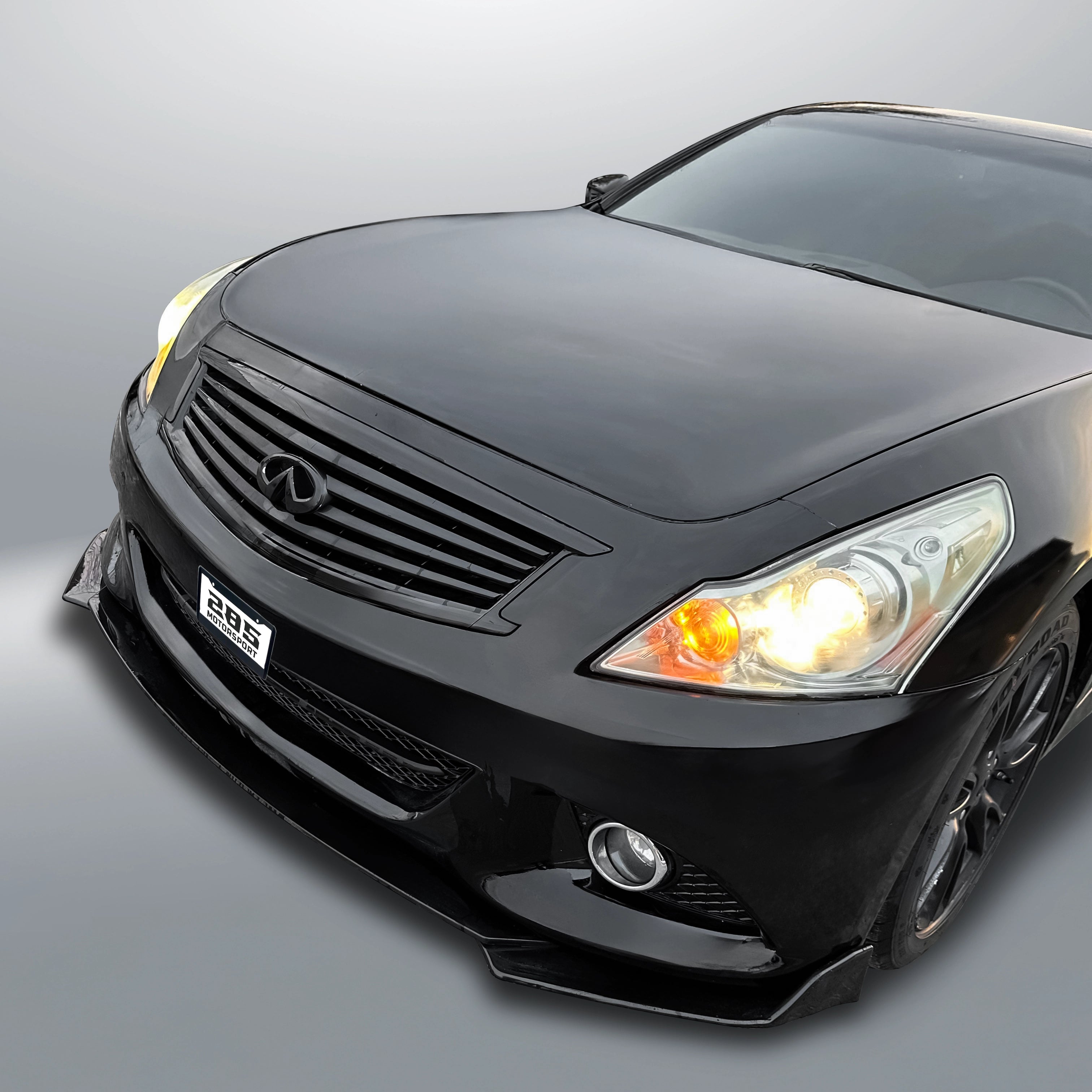 Front Lip Splitter - 2007-2015 Infiniti G37 / G35 V36 Sedan / Coupe / Convertible