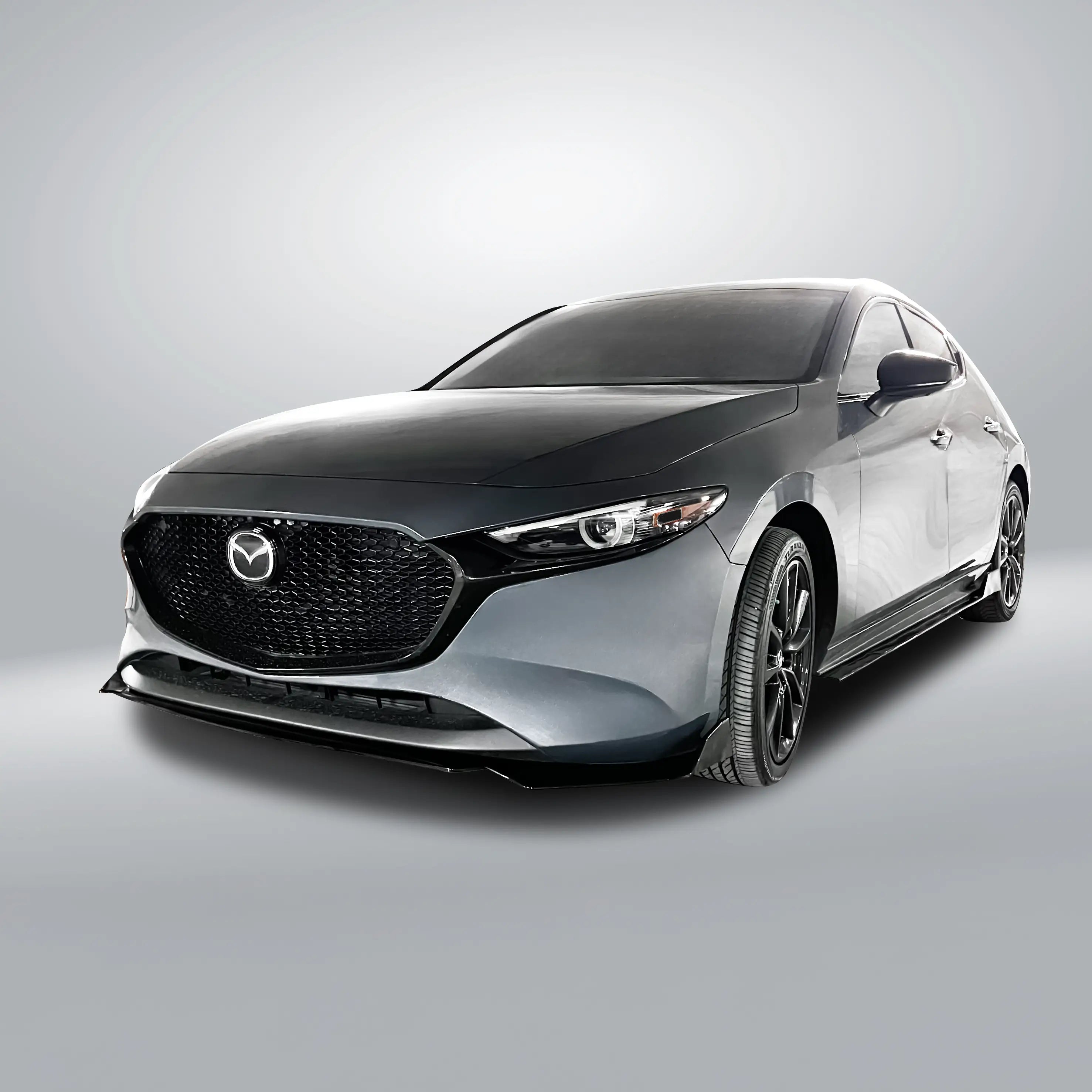 Front Lip Splitter - 2019-2025 Mazda 3 4th Gen Sedan