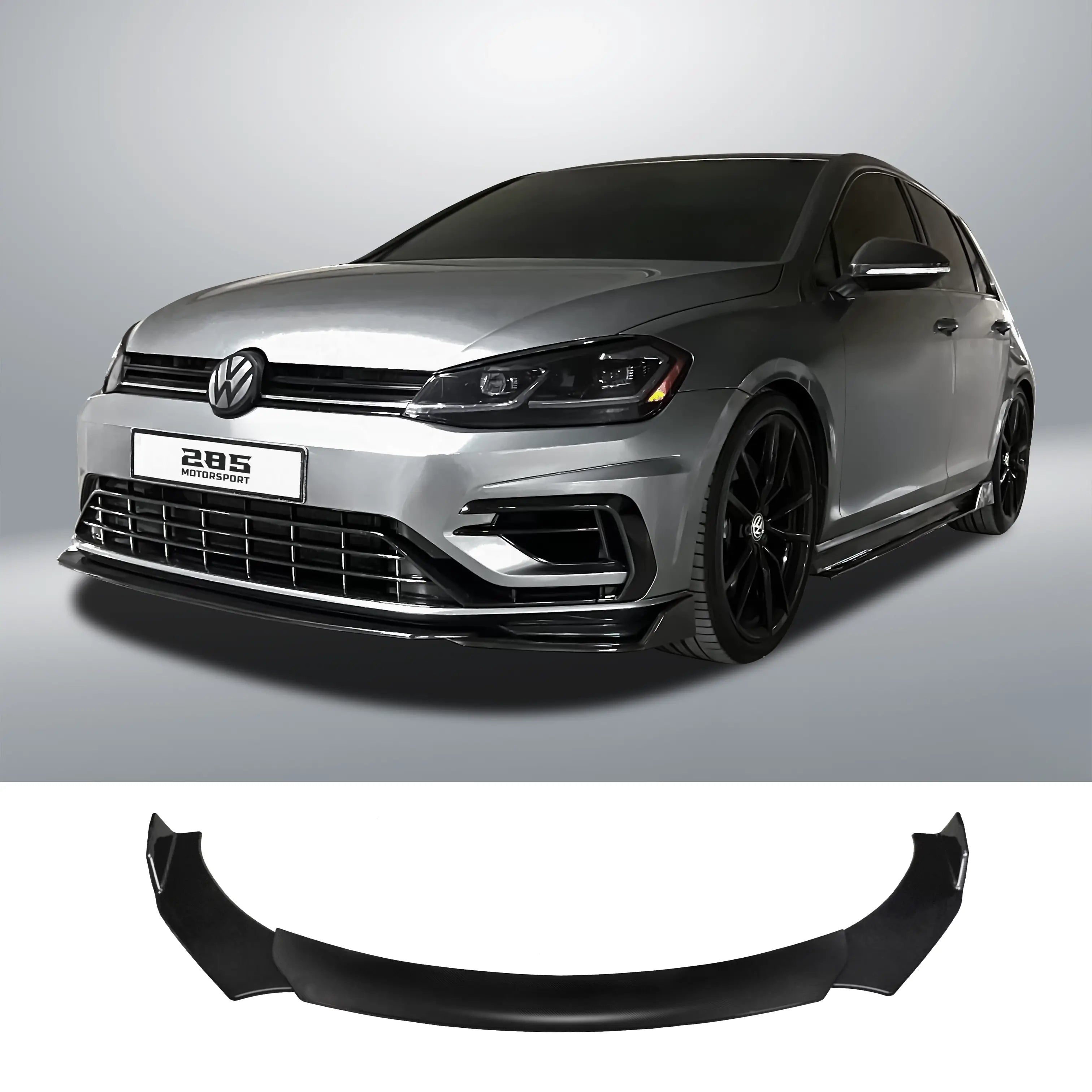 Front Lip Splitter - 2015-2021 Golf Mk7 & Mk7.5 Base model / GTI / R