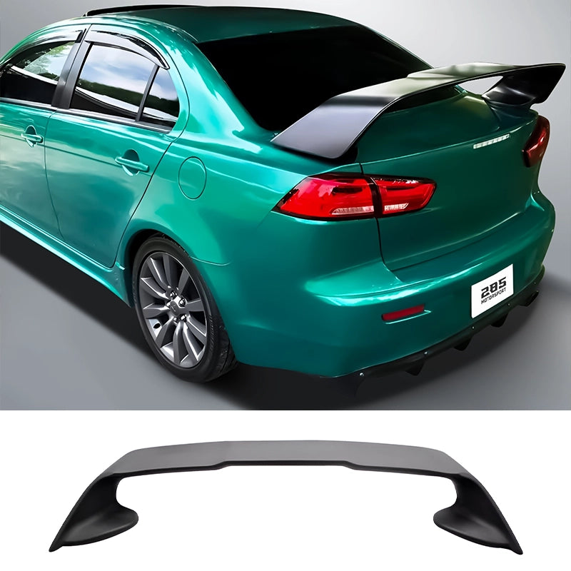 EVO Style Rear Wing - 2006-2017 Mitsubishi Lancer 9th & 10th Gen Sedano