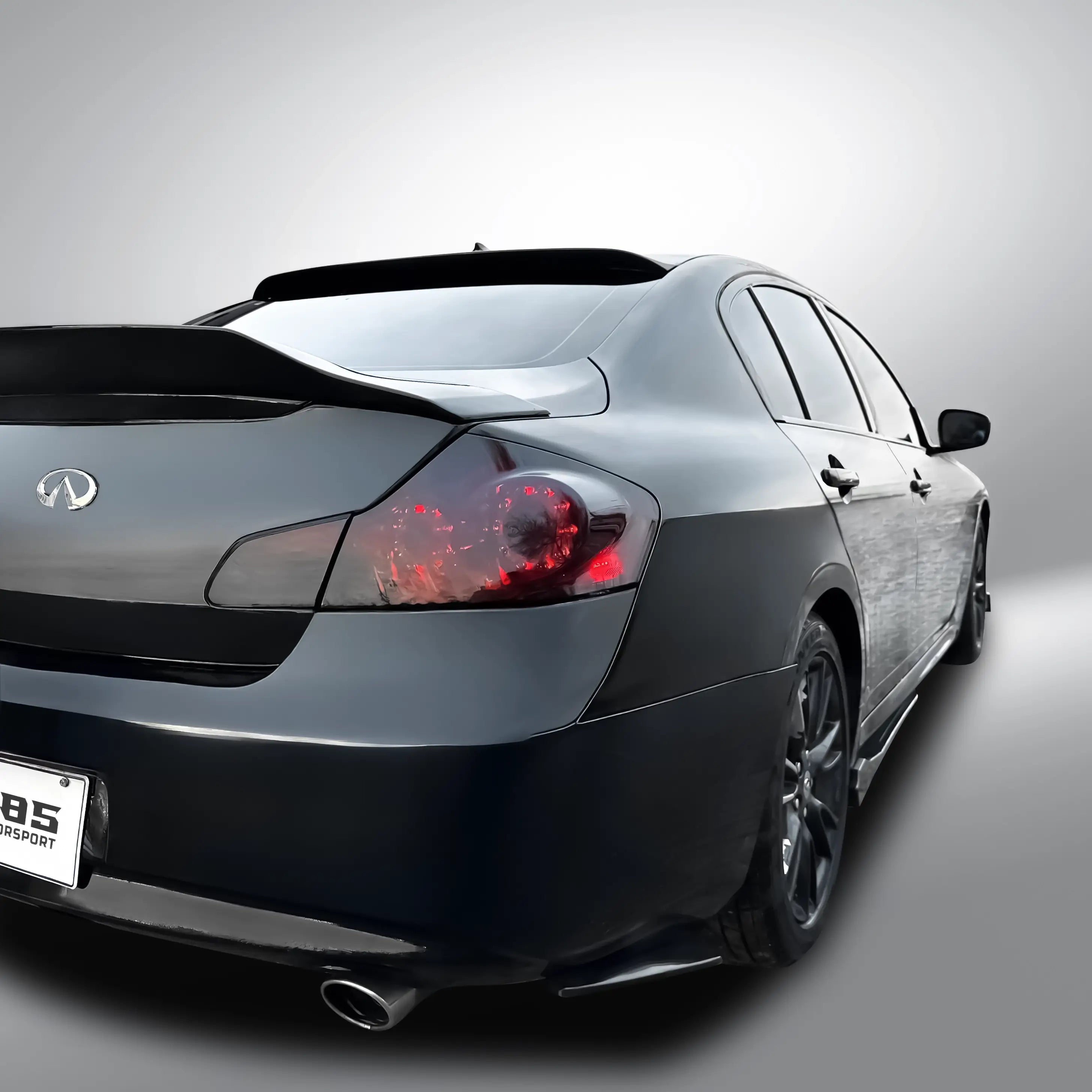 Universal Rear Corner Diffuser Splitters Pair 18cm/7in