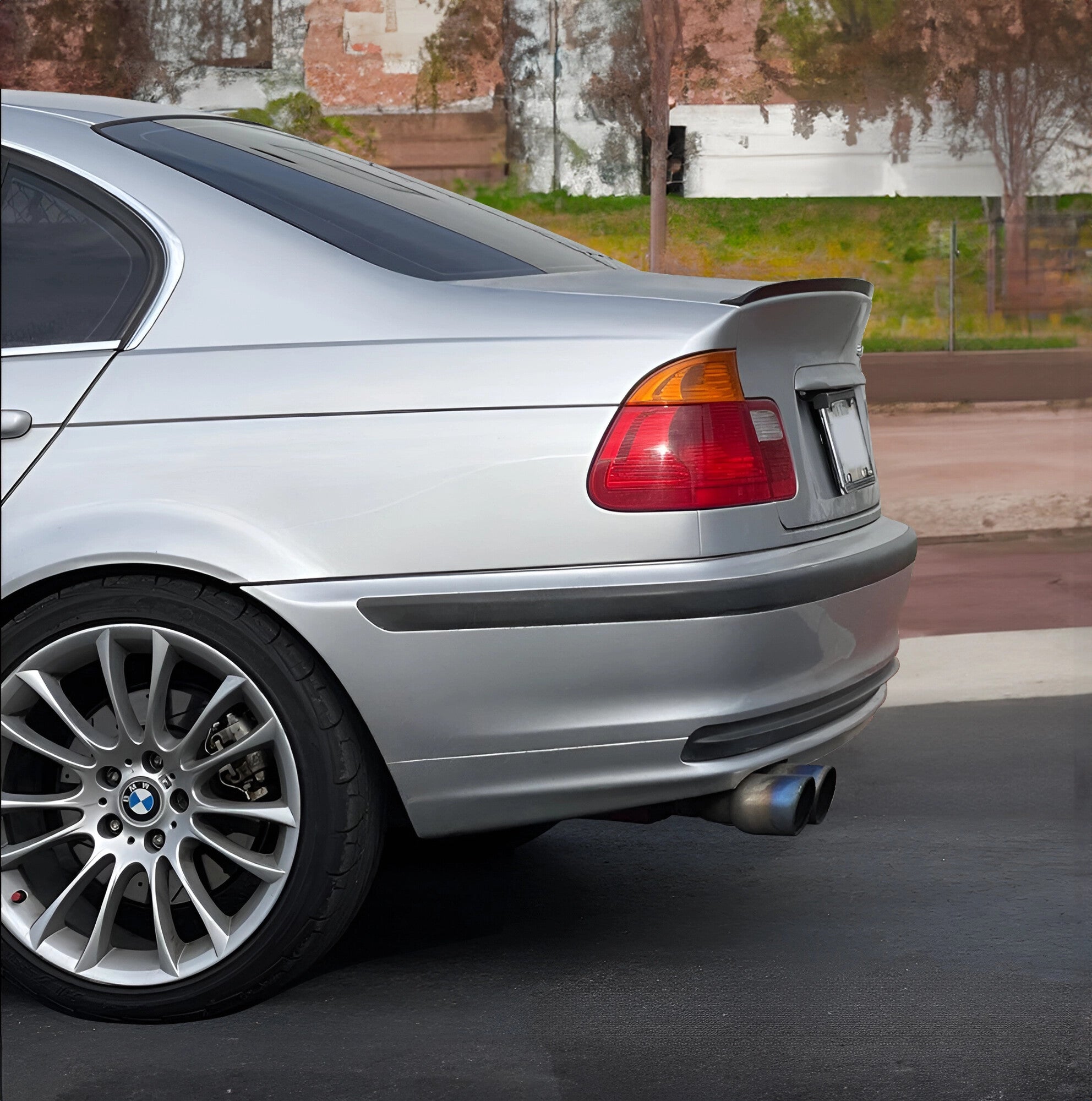 OEM Style Trunk Spoiler - 1998-2005 BMW 3 Series E46 Sedan