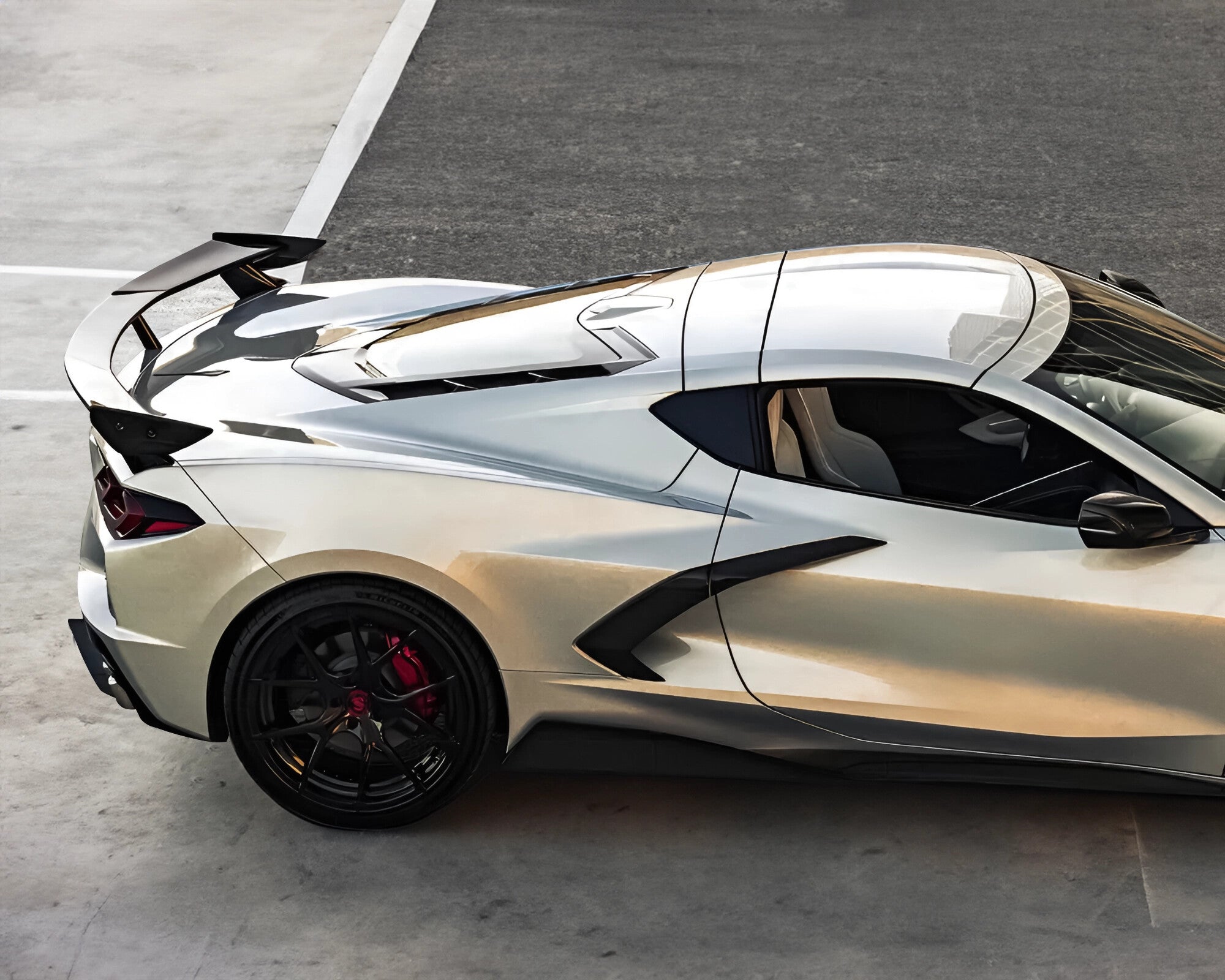 Z51 Style Rear Wing - 2020-2025 Corvette C8