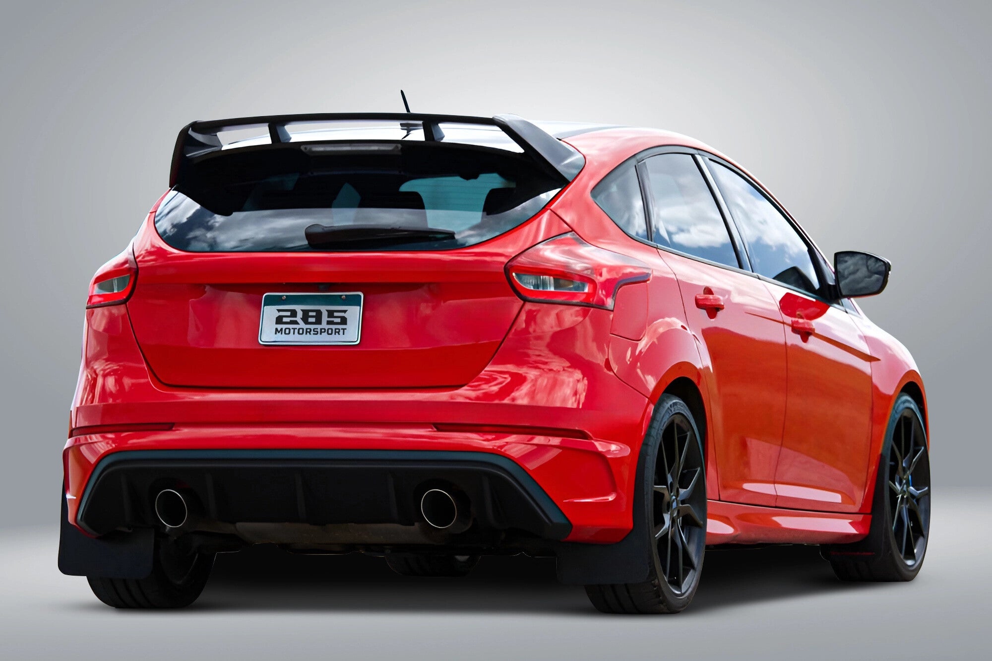 RS Style Roof Spoiler - 2019-2020 Ford Focus 4th Gen Hatchback
