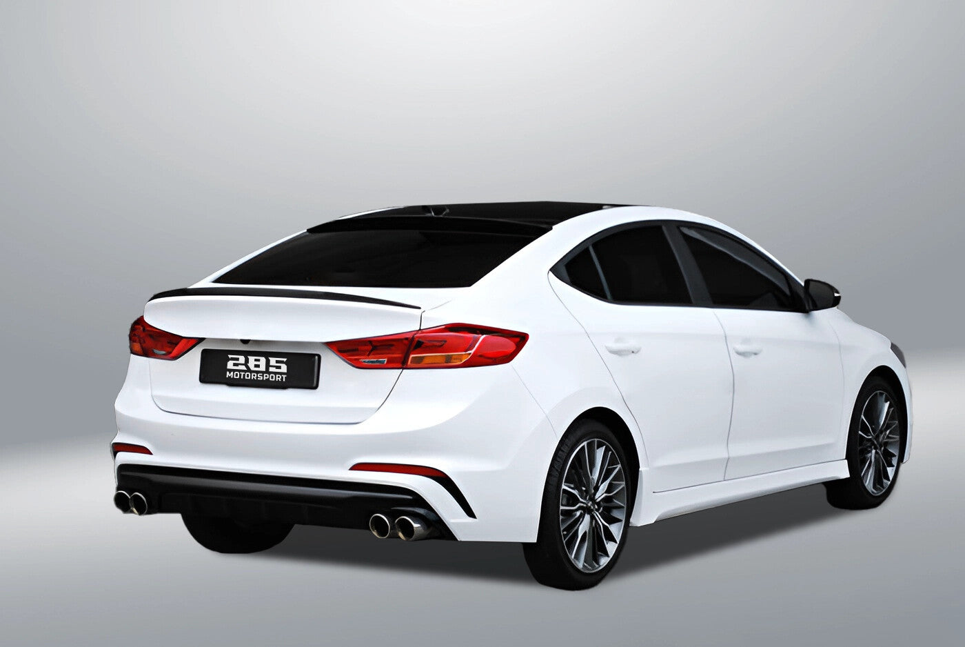 OEM Style Trunk Spoiler - 2017-2018 Hyundai Elantra 6th Gen Sedan