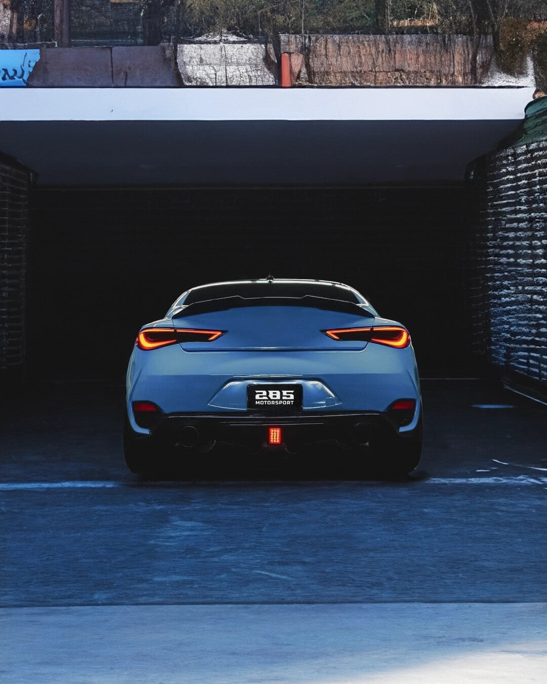 PSM Style Trunk Spoiler - 2017-2022 Infiniti Q60 V37 Coupe