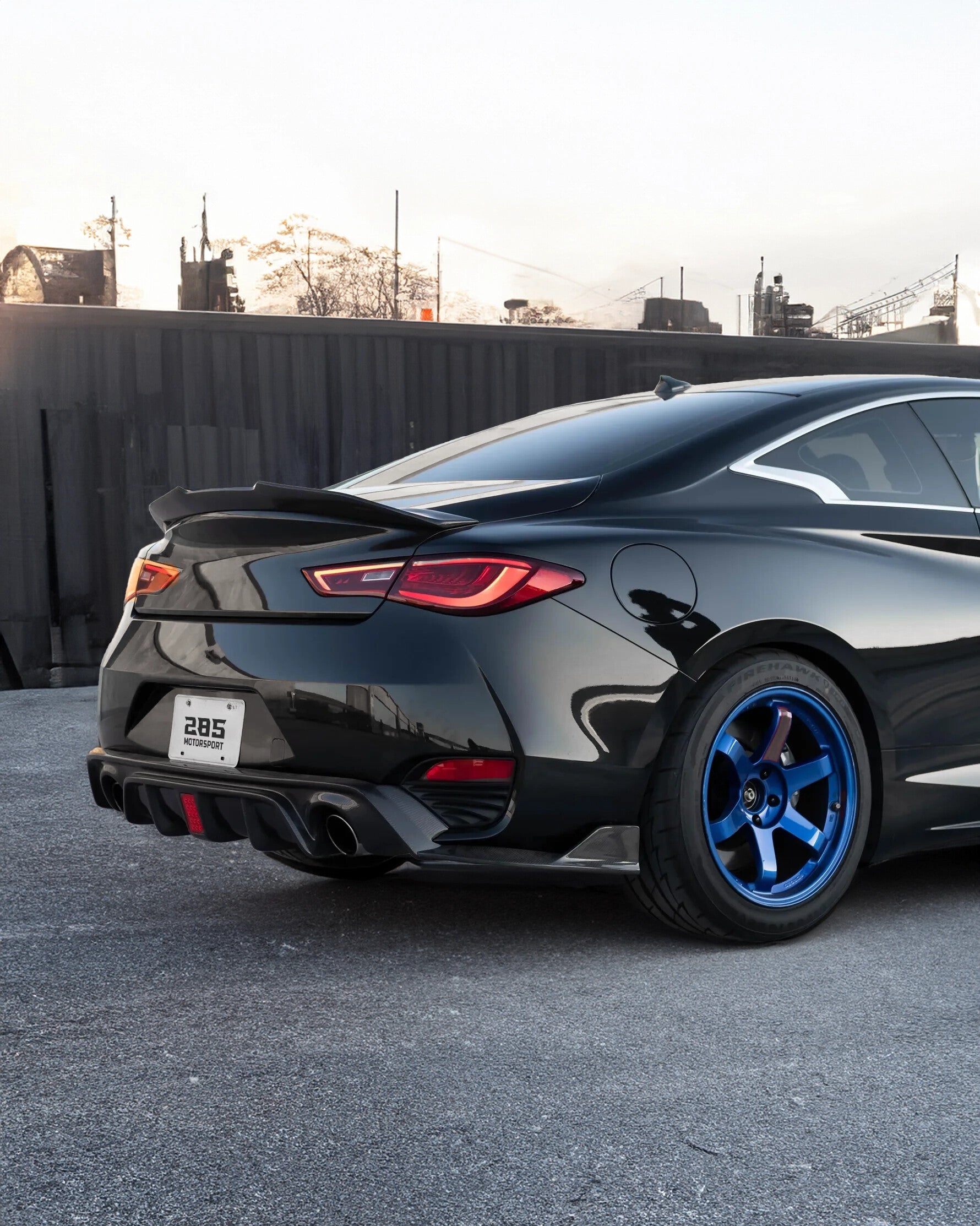 PSM Style Trunk Spoiler - 2017-2022 Infiniti Q60 V37 Coupe