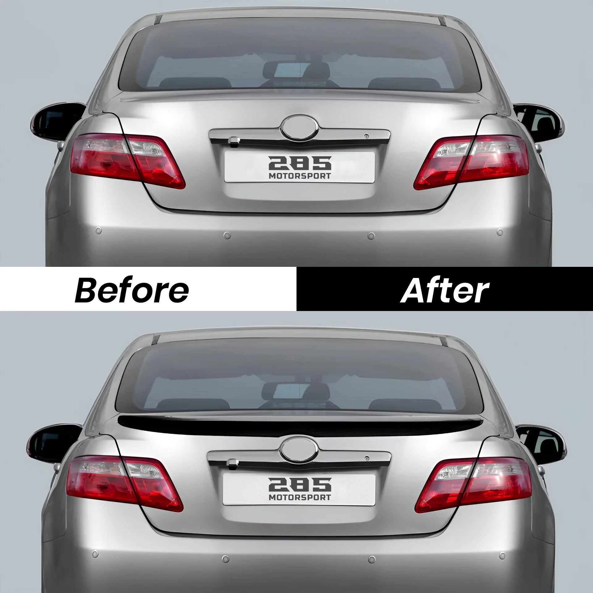 OEM Style Trunk Spoiler - 2007-2011 Toyota Camry XV40 Sedan