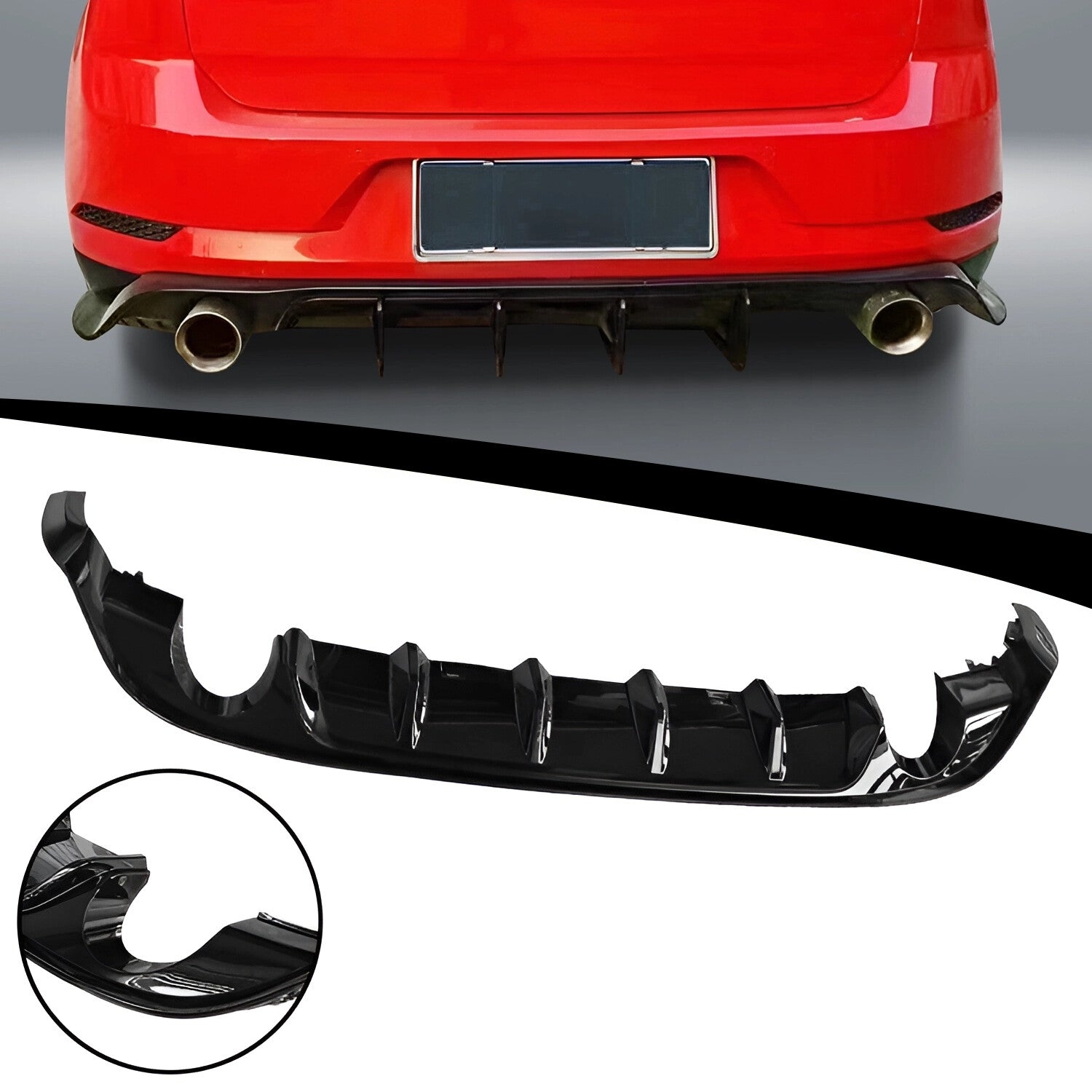 4-Piece Body Kit - 2015-2021 Golf Mk7 & Mk7.5 Base model